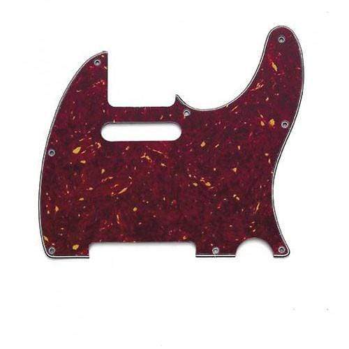 Allparts Telecaster Pickguard 3-Ply Vintage Red Tortoise Parts / Pickguards