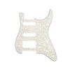 Allparts White Pearloid Stratocaster Pickguard for 1 HB and 2 SC Parts / Pickguards