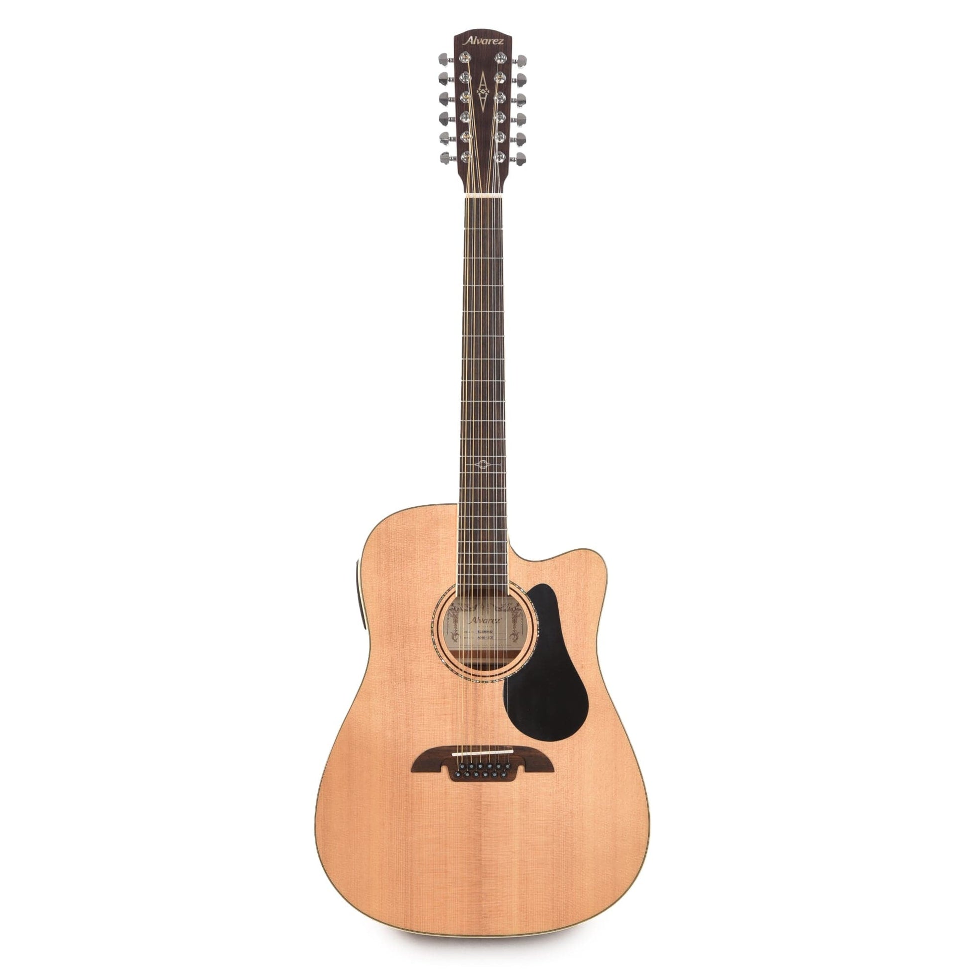 Alvarez AD60-12CE Artist Series Acoustic Guitar 12-String Natural Gloss Acoustic Guitars / 12-String