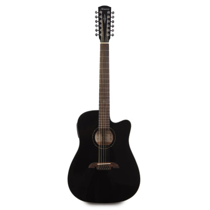 Alvarez AD6012CEBK Artist Series Acoustic Guitar 12-String Black Gloss Acoustic Guitars / 12-String