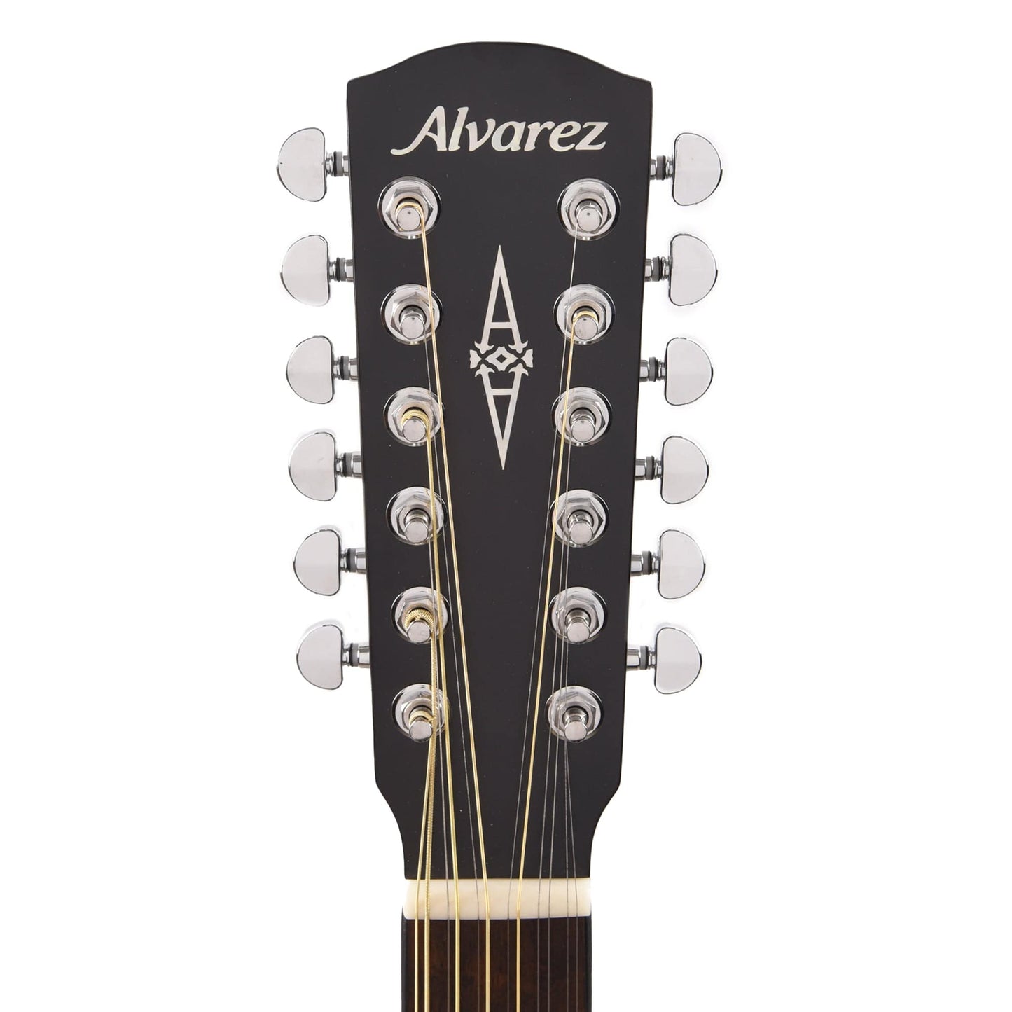 Alvarez AD6012CEBK Artist Series Acoustic Guitar 12-String Black Gloss Acoustic Guitars / 12-String