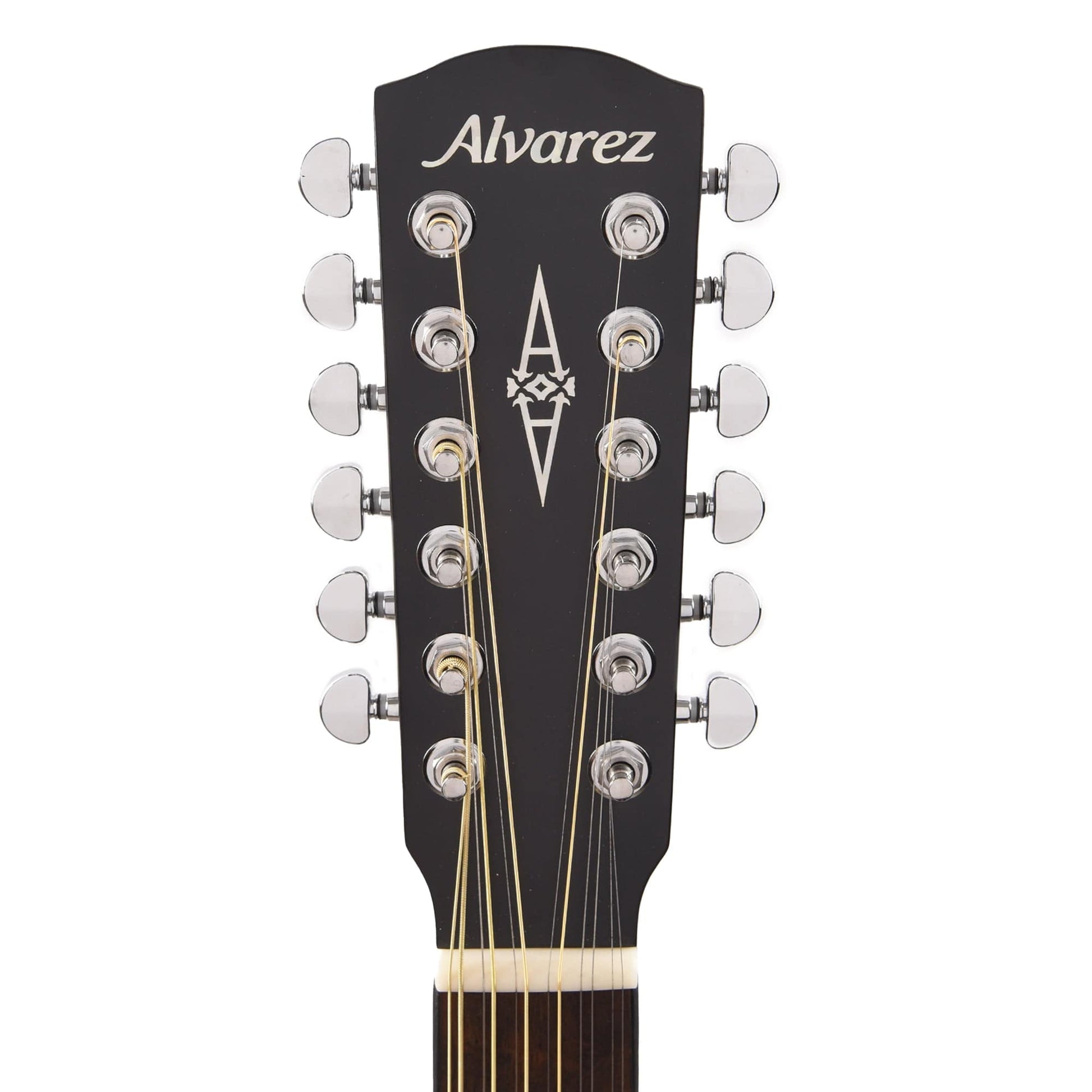 Alvarez AD6012CEBK Artist Series Acoustic Guitar 12-String Black Gloss Acoustic Guitars / 12-String