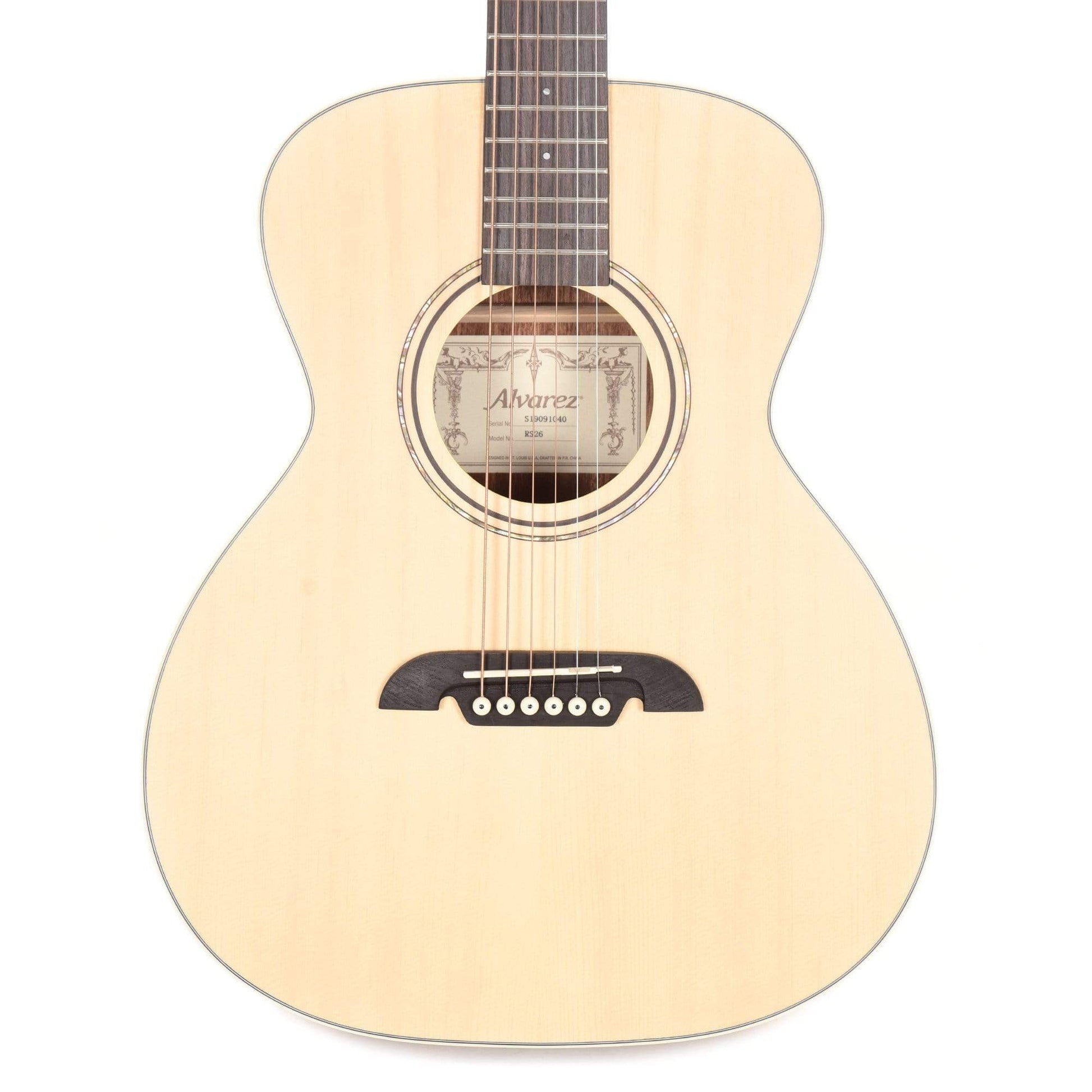 Alvarez Regent RS26 Short Scale Acoustic Guitar Natural Satin Acoustic Guitars / Concert