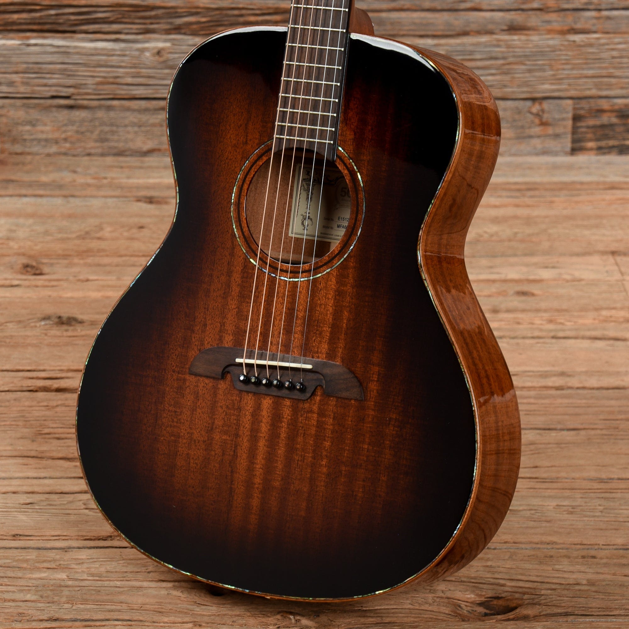 Alvarez MFA66SHB Shadowburst Acoustic Guitars / Dreadnought
