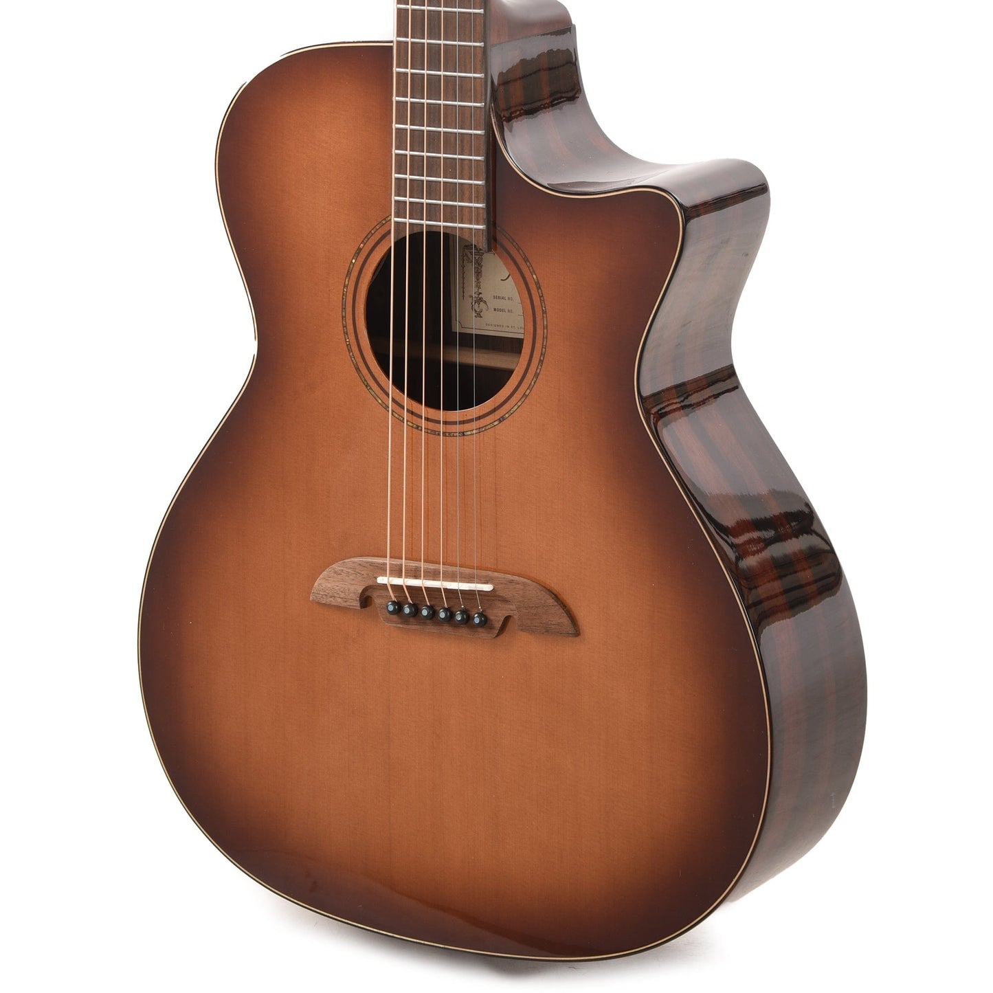 Alvarez AGE95CESHB Artist Elite Acoustic Guitar Shadowburst Gloss Acoustic Guitars / OM and Auditorium