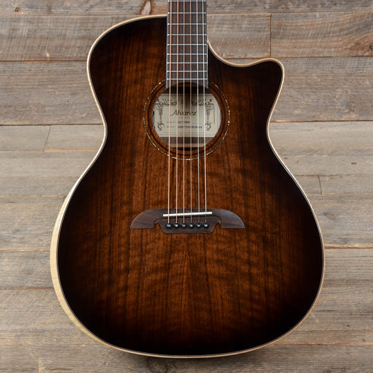 Alvarez Artist Elite AGW77CESHB Grand Auditorium Shadowburst Acoustic Guitars / OM and Auditorium