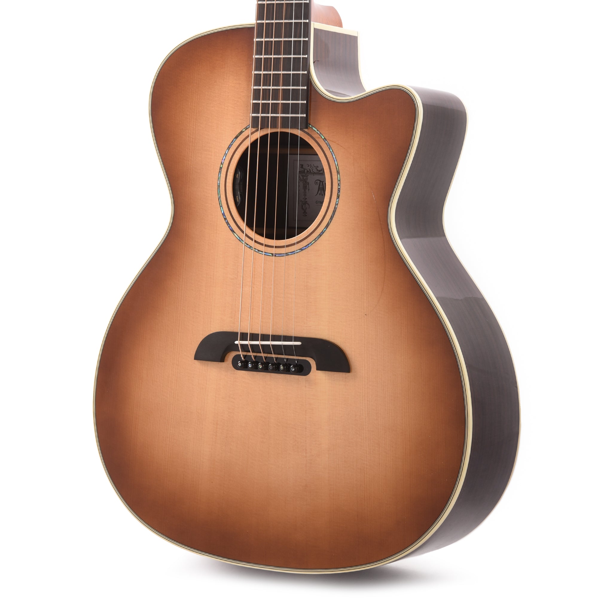 Alvarez GYM70ce Yairi Masterworks Grand Auditorium Solid AAA Sitka Spruce/Solid East Indian Rosewood Shadowburst Acoustic Guitars / OM and Auditorium