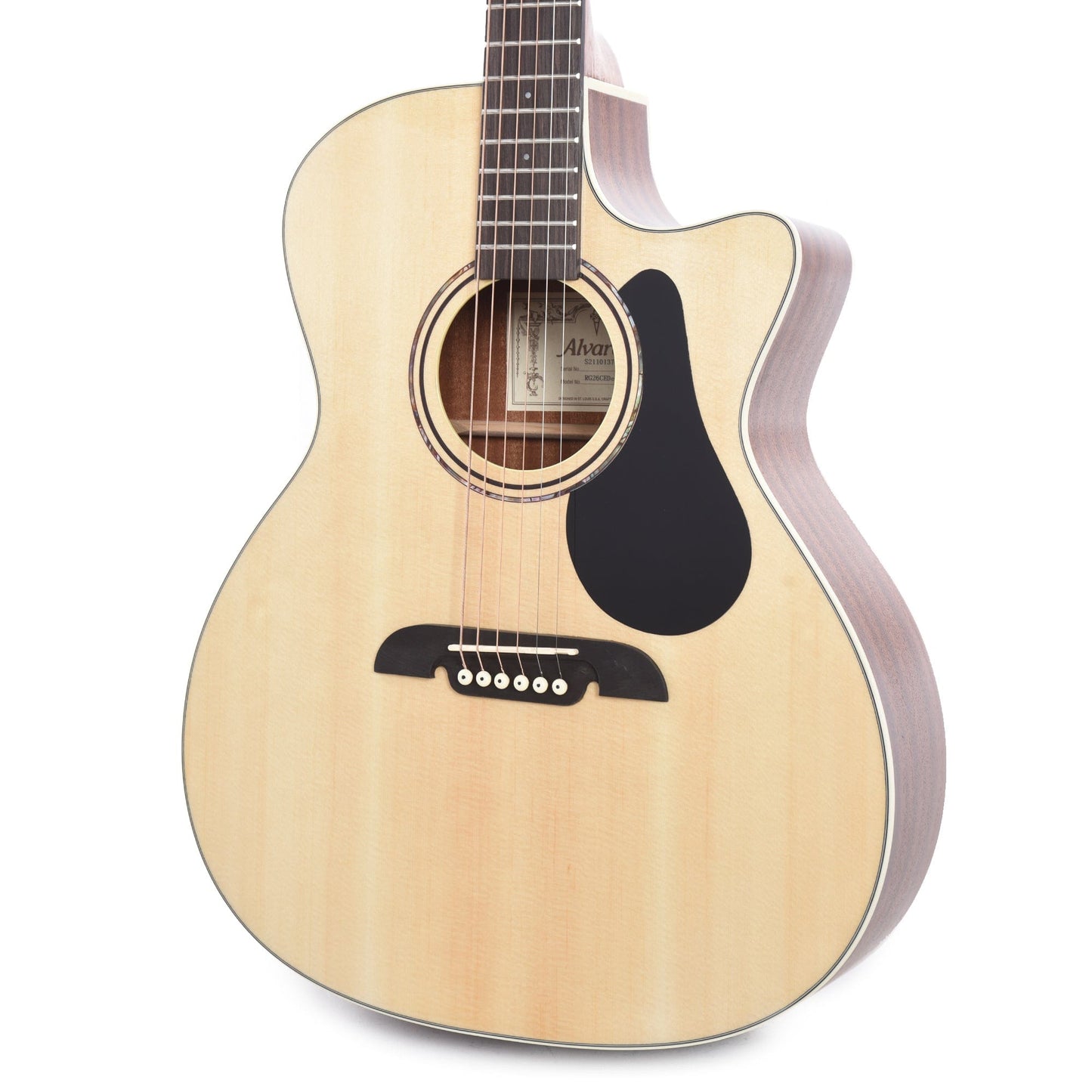 Alvarez Regent RG26CE Deluxe Grand Auditorium Acoustic Pack w/Gig Bag & Pickup Acoustic Guitars / OM and Auditorium