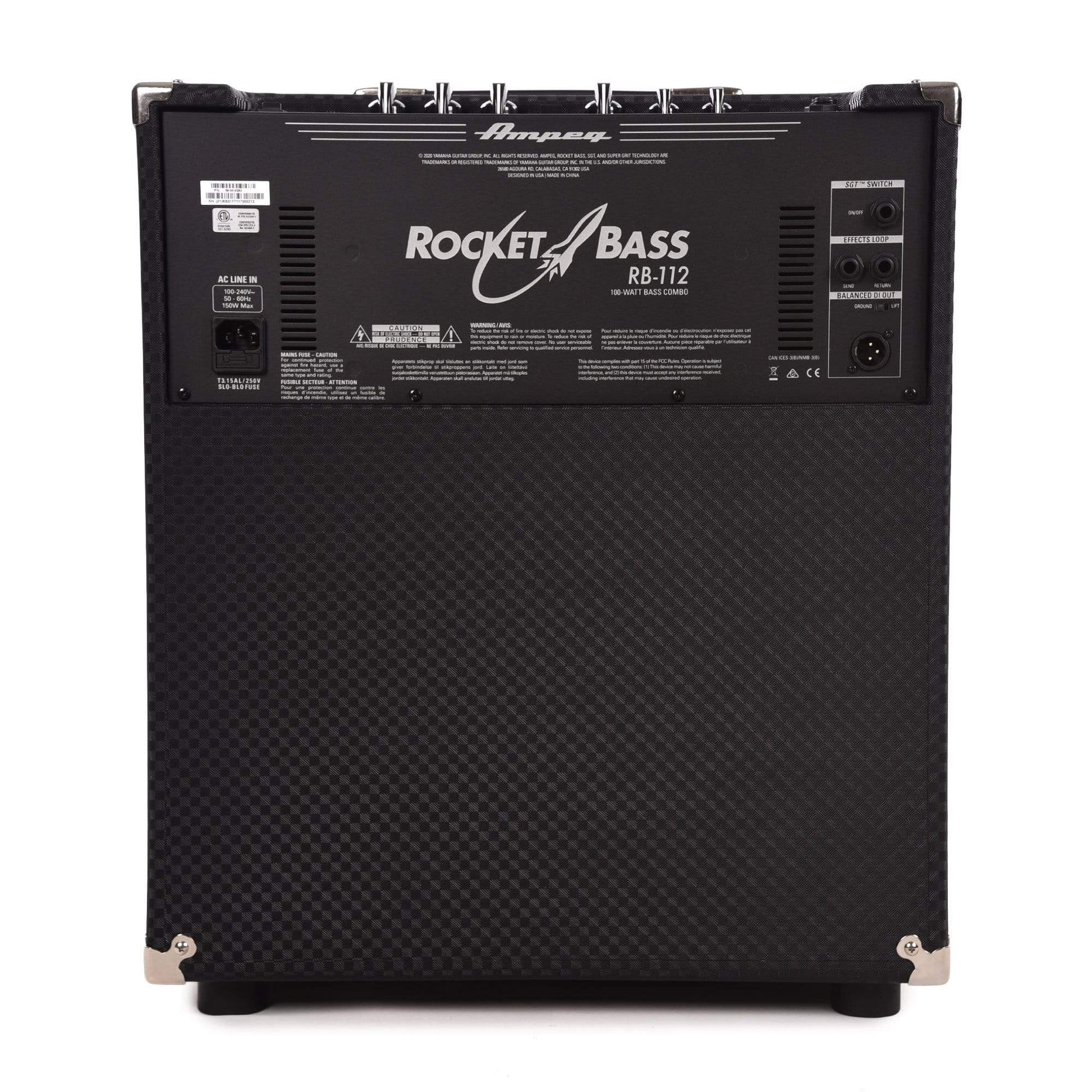 Ampeg Rocket Bass RB-112 100W 1x12" Bass Combo Amp Amps / Bass Combos