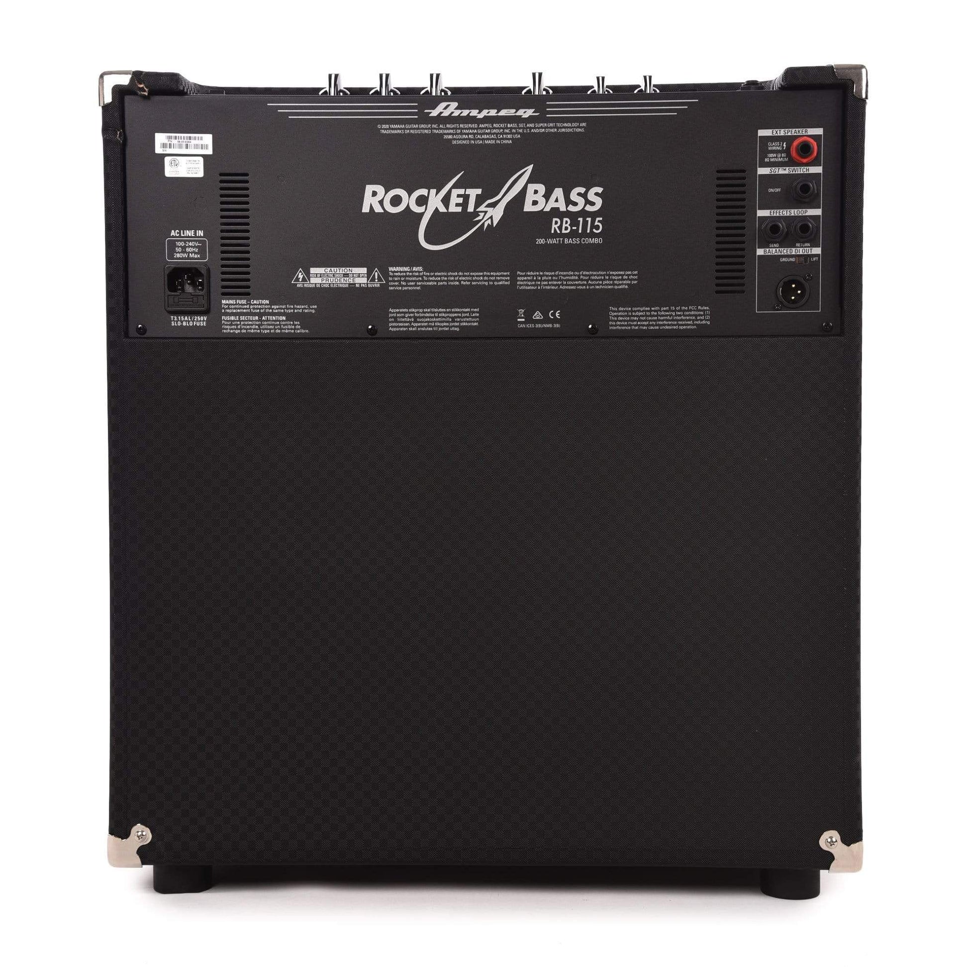 Ampeg Rocket Bass RB-115 200W 1x15" Bass Combo Amp Amps / Bass Combos