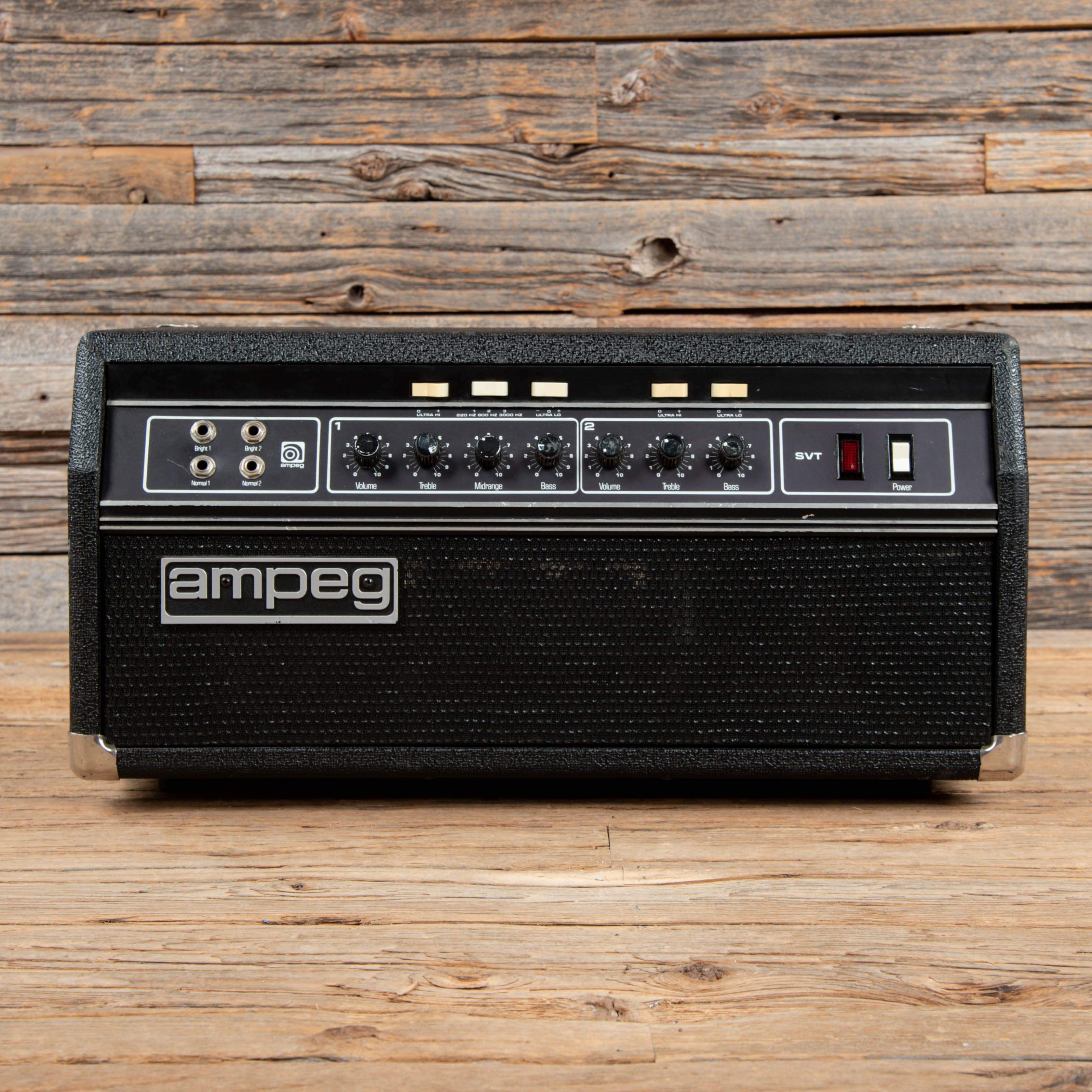 Ampeg SVT Limited Edition 300w Bass Head 1987 – Chicago Music Exchange