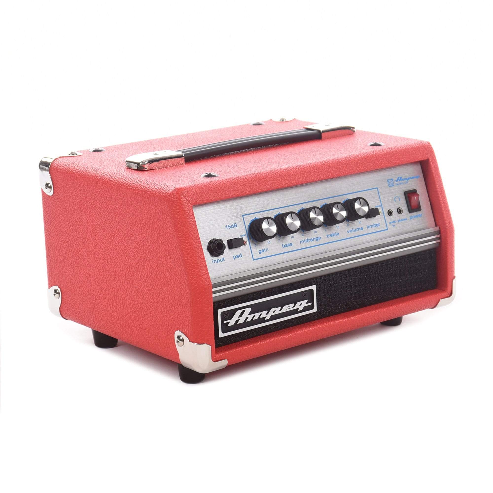 Ampeg Micro-VR 200W Bass Amp Head Red Edition – Chicago Music Exchange