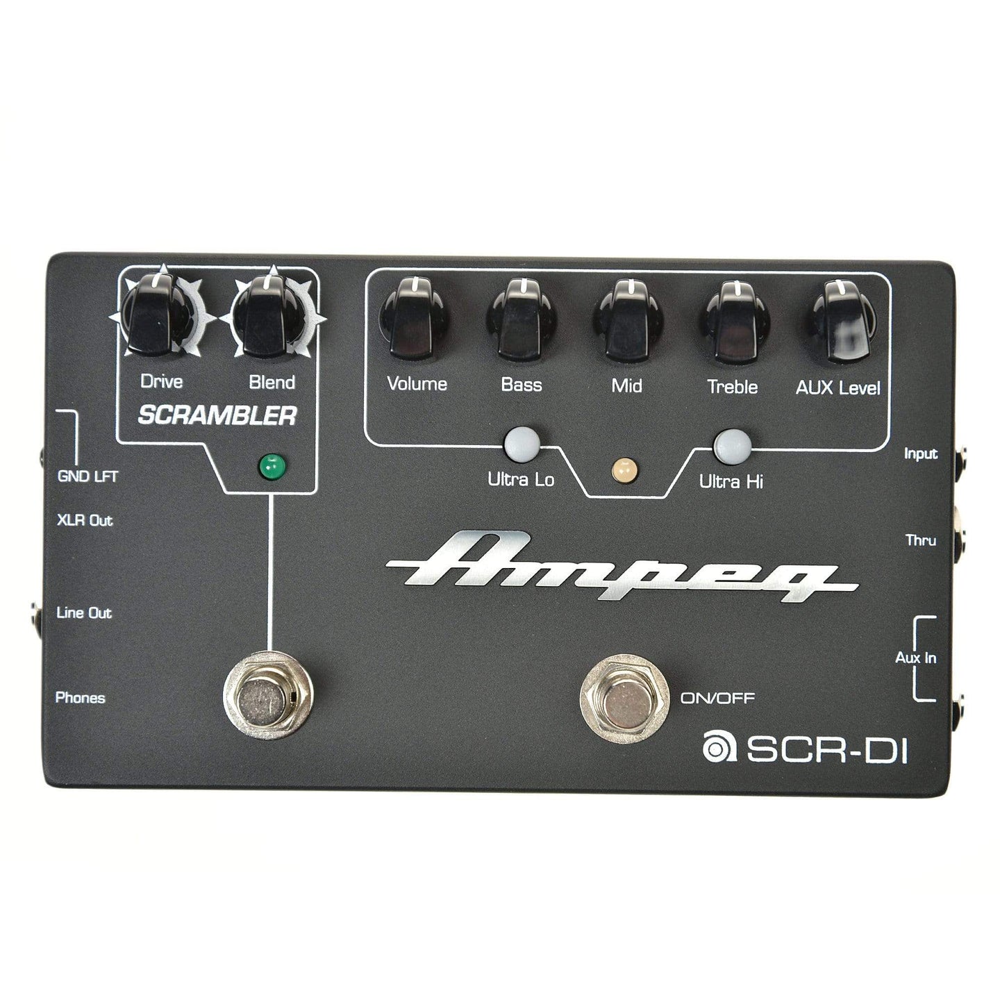 Ampeg SCRDI Bass Preamp with Scrambler Overdrive Chicago Music Exchange