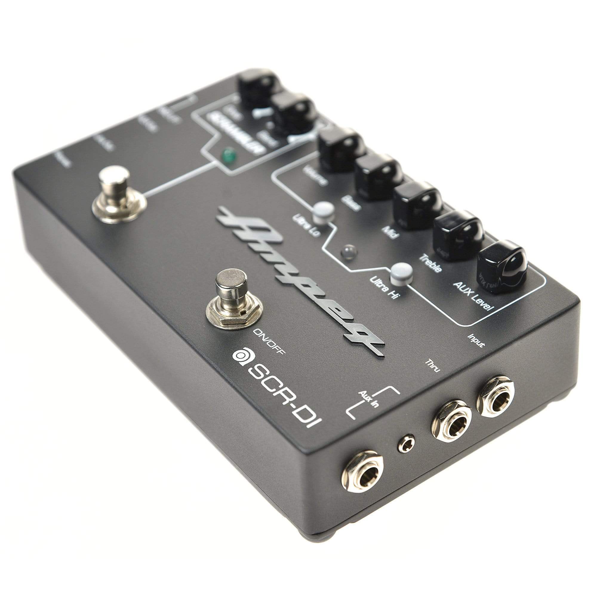 Ampeg SCR-DI Bass Preamp with Scrambler Overdrive Effects and Pedals / Bass Pedals