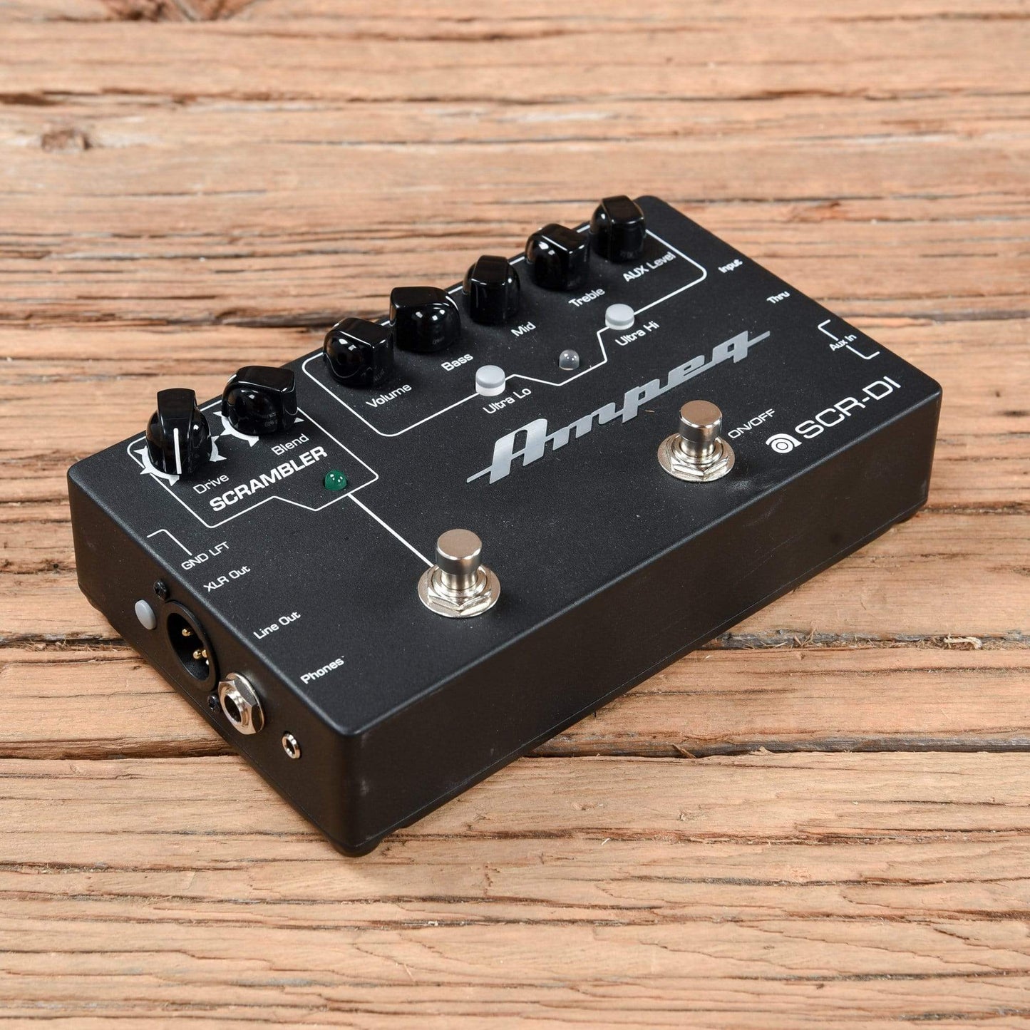 Ampeg SCR-DI Bass Preamp with Scrambler Overdrive Effects and Pedals / Overdrive and Boost