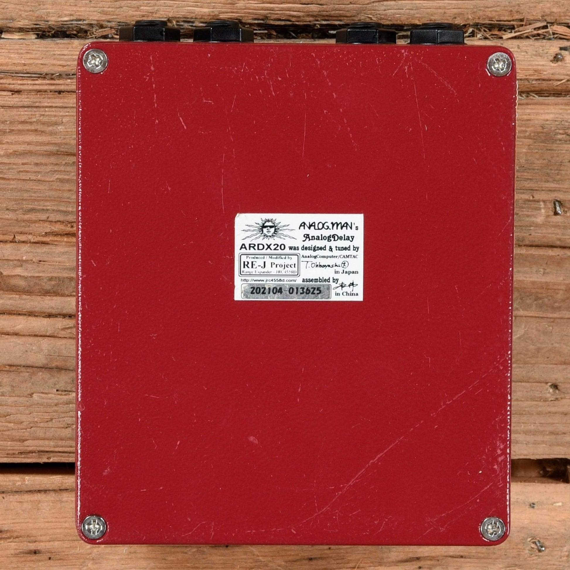 Analogman ARDX20 Dual Analog Delay Pedal Effects and Pedals / Delay