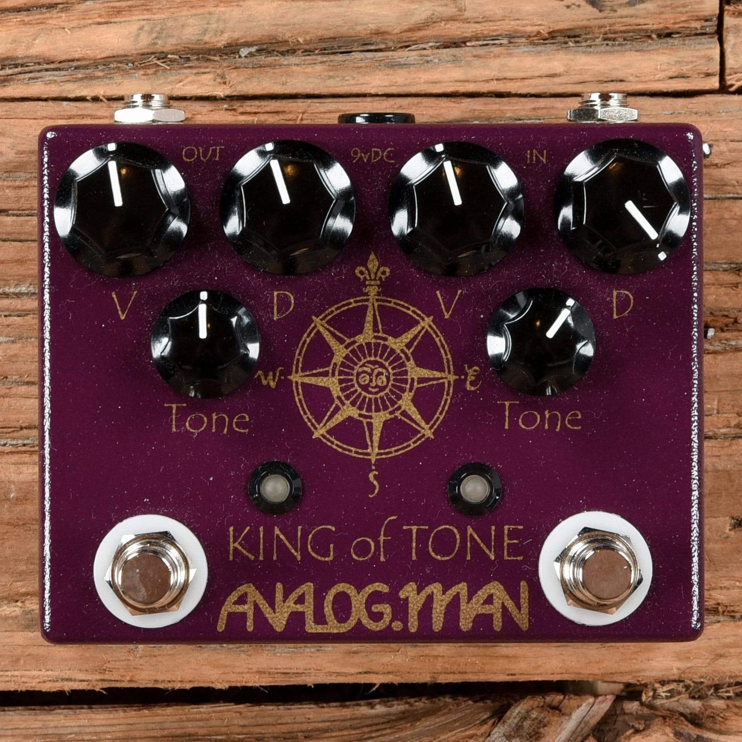Analogman King of Tone V4 with Both Side High Gain Option Effects and Pedals / Overdrive and Boost