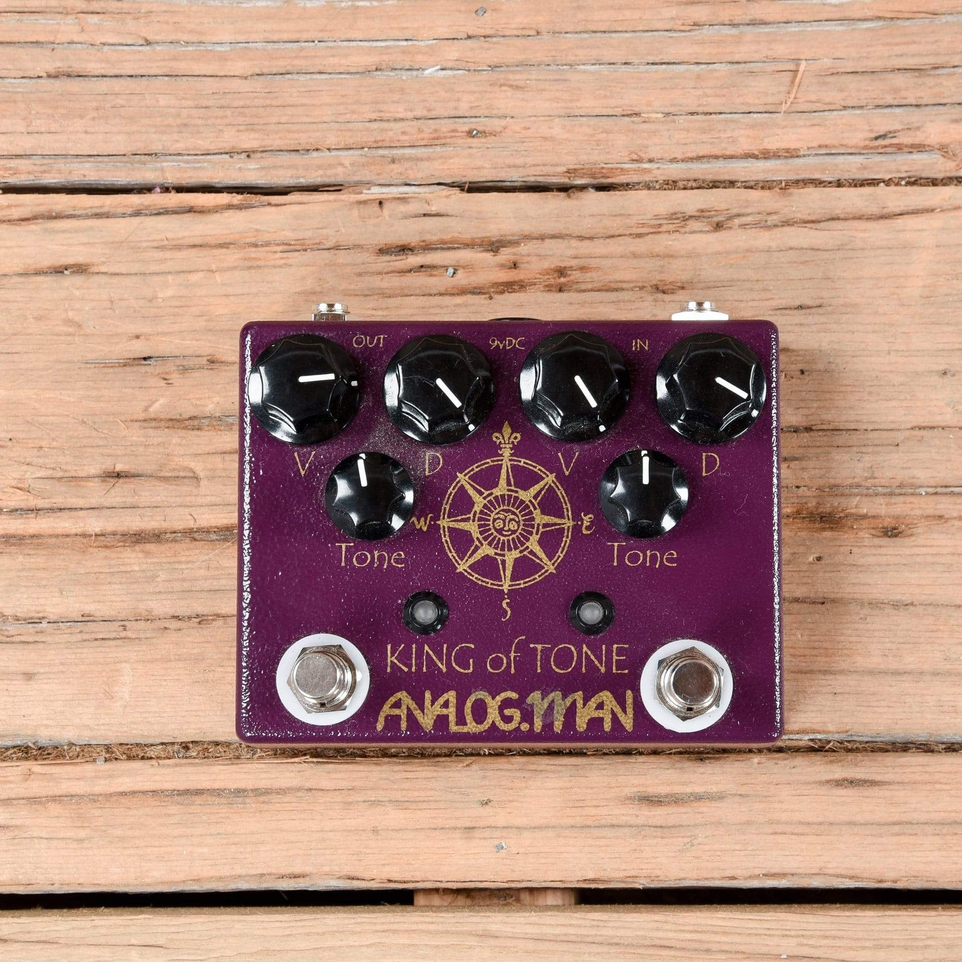 Analogman King of Tone V4 with Red Side High Gain Option – Chicago 