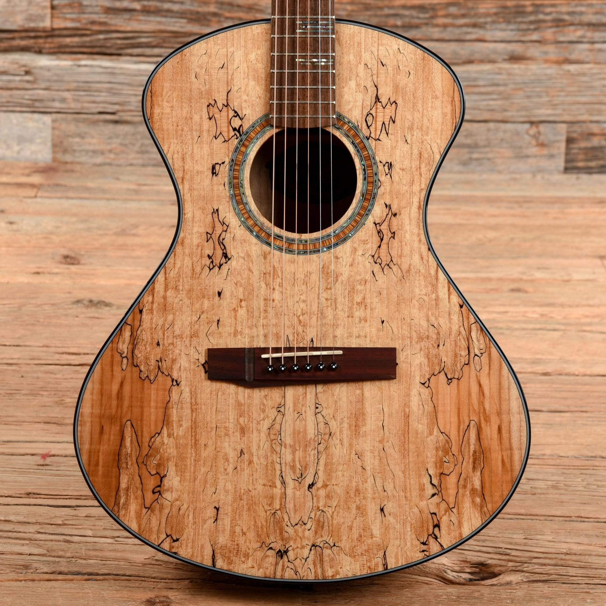 Andrew White Guitars EOS 2S0 Spalted Maple Natural 2019 Acoustic Guitars / Concert