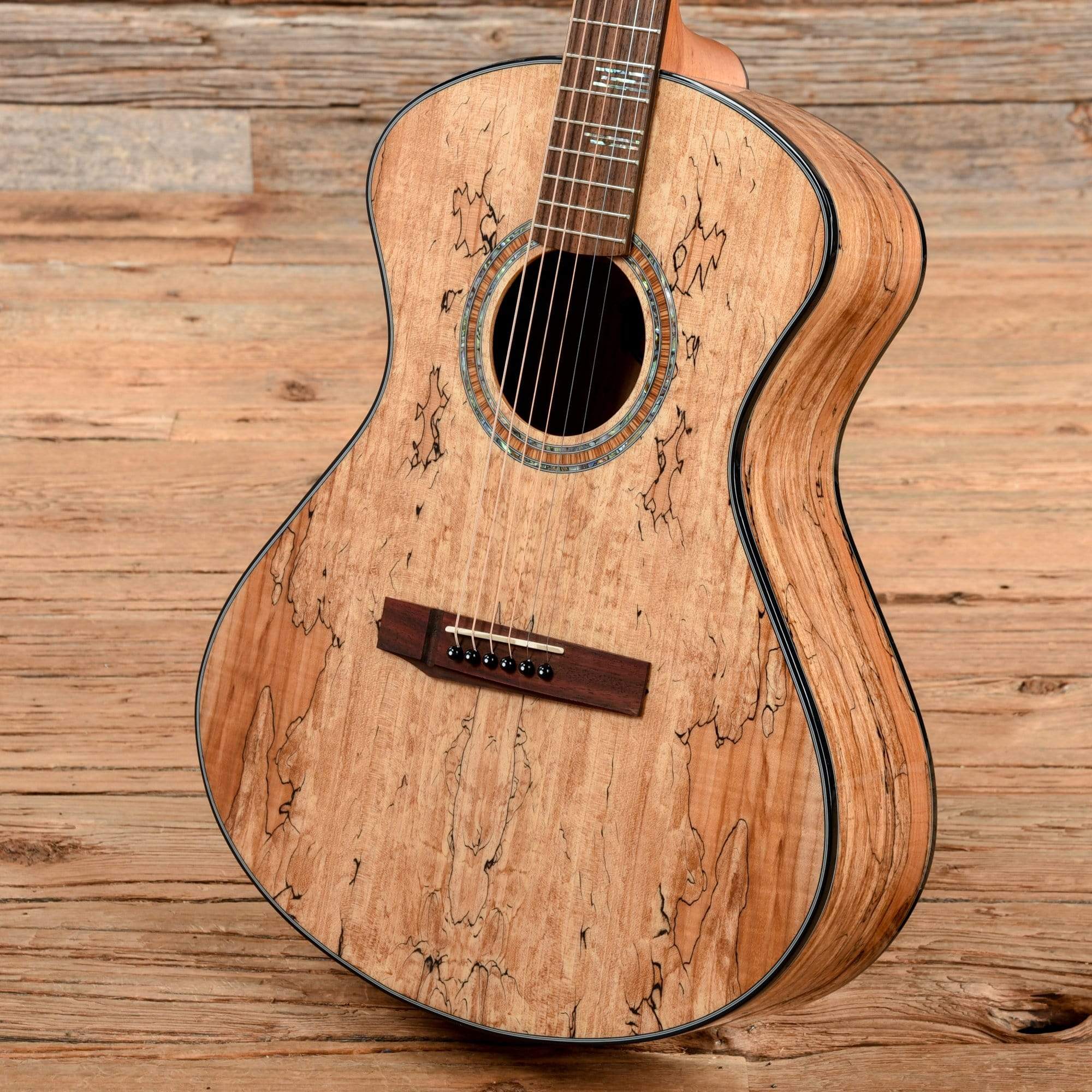 Andrew White Guitars EOS 2S0 Spalted Maple Natural 2019 Acoustic Guitars / Concert