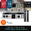 Antelope Audio Discrete 4 Pro Synergy Core Audio Interface w/ 2 Free Edge Note Microphones Pro Audio / Interfaces