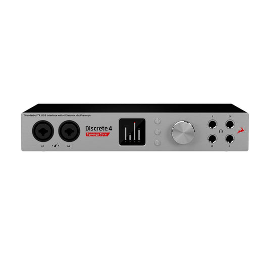 Antelope Audio Discrete 4 Synergy Core 4x10 Portable TB 2 & USB 2.0 Audio Interface Pro Audio / Interfaces