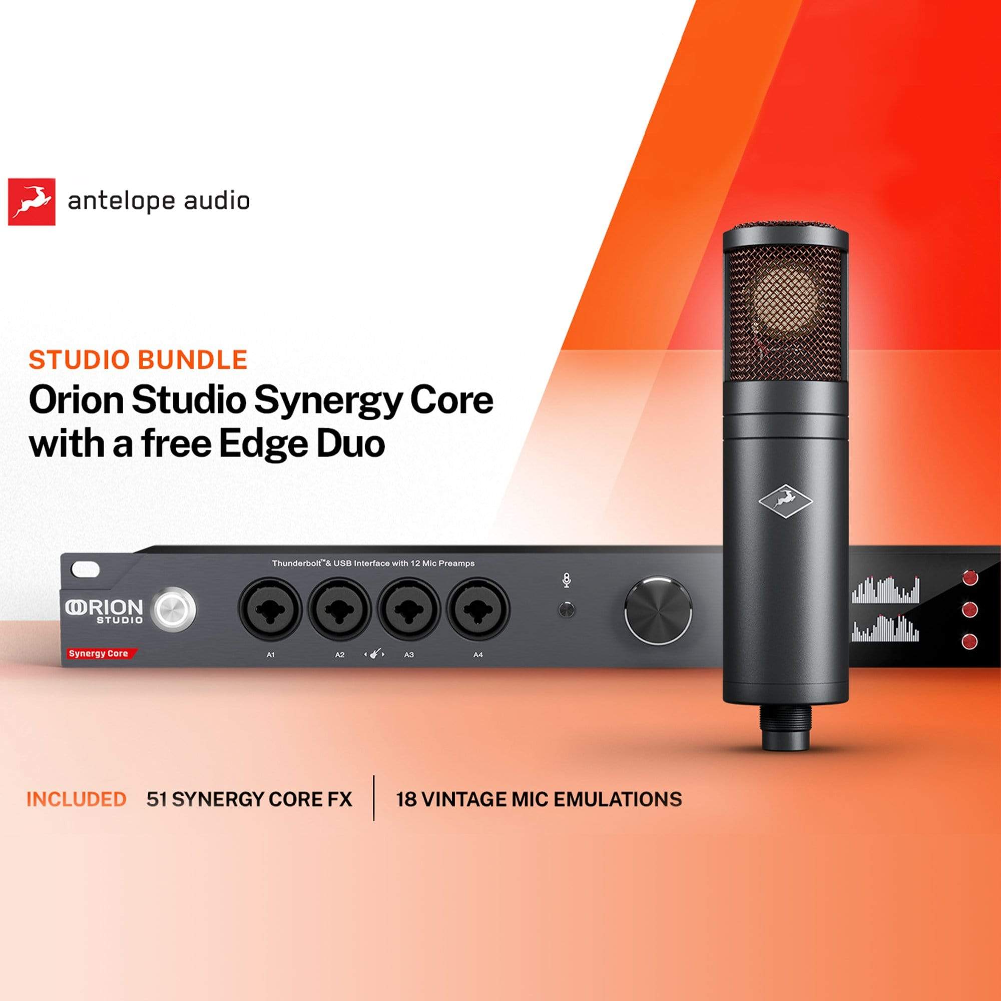 Antelope Audio Orion Studio Synergy Core Audio Interface w/FREE Edge D ...