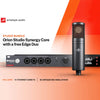 Antelope Audio Orion Studio Synergy Core Audio Interface w/FREE Edge Duo Dual Capsule Large Diaphragm 48v Powered Modeling Mic Bundle Pro Audio / Interfaces