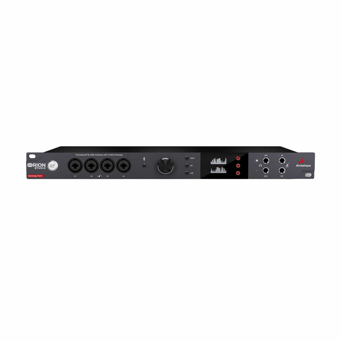Antelope Audio Orion Studio Synergy Core Audio Interface w/FREE Edge Duo Dual Capsule Large Diaphragm 48v Powered Modeling Mic Bundle Pro Audio / Interfaces