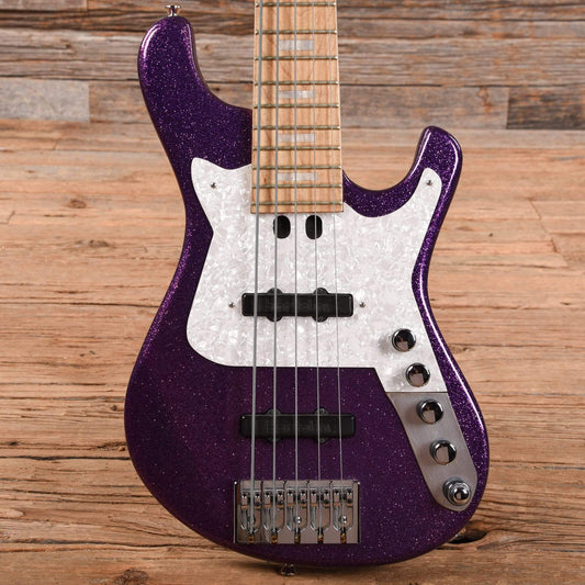 Anthony McDonald J-Model 5-String Purple Sparkle Bass Guitars / 5-String or More
