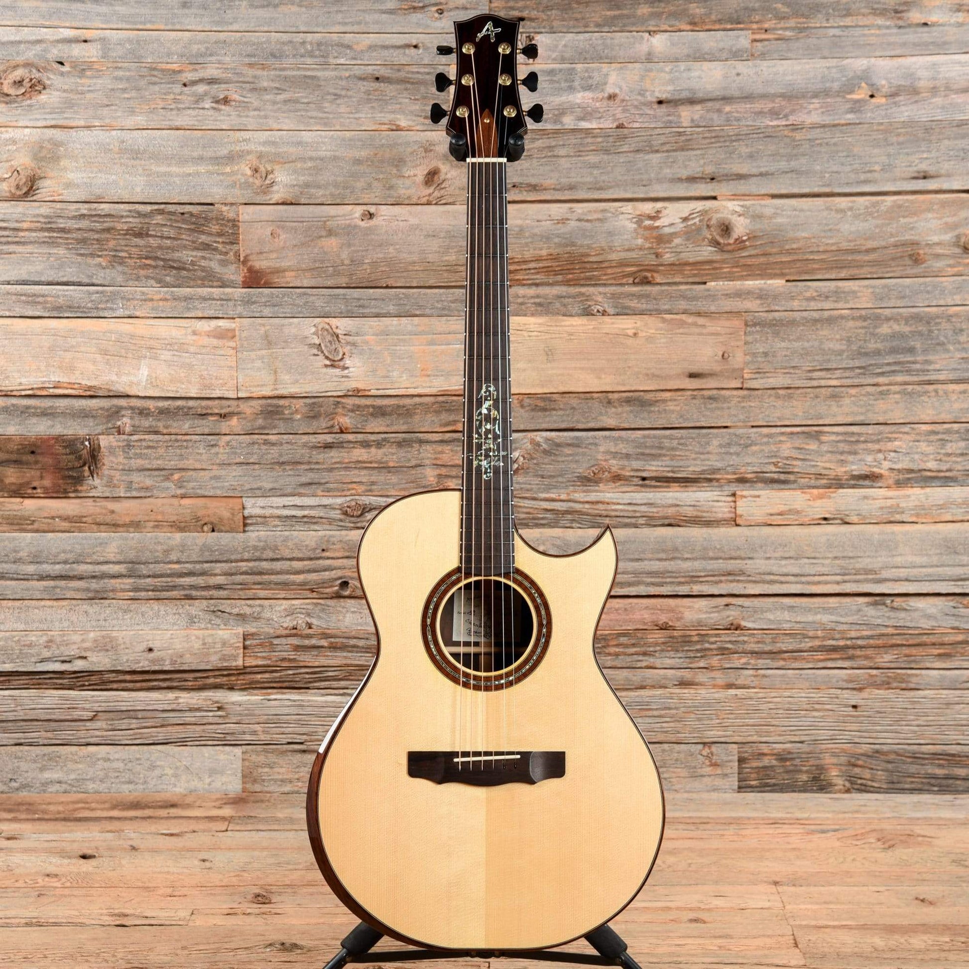Applegate Ode To Rosewood 2000s Natural Acoustic Guitars / Concert