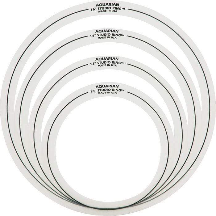 Aquarian 10/12/14/16” Studio Ring Set Drums and Percussion / Parts and Accessories / Heads