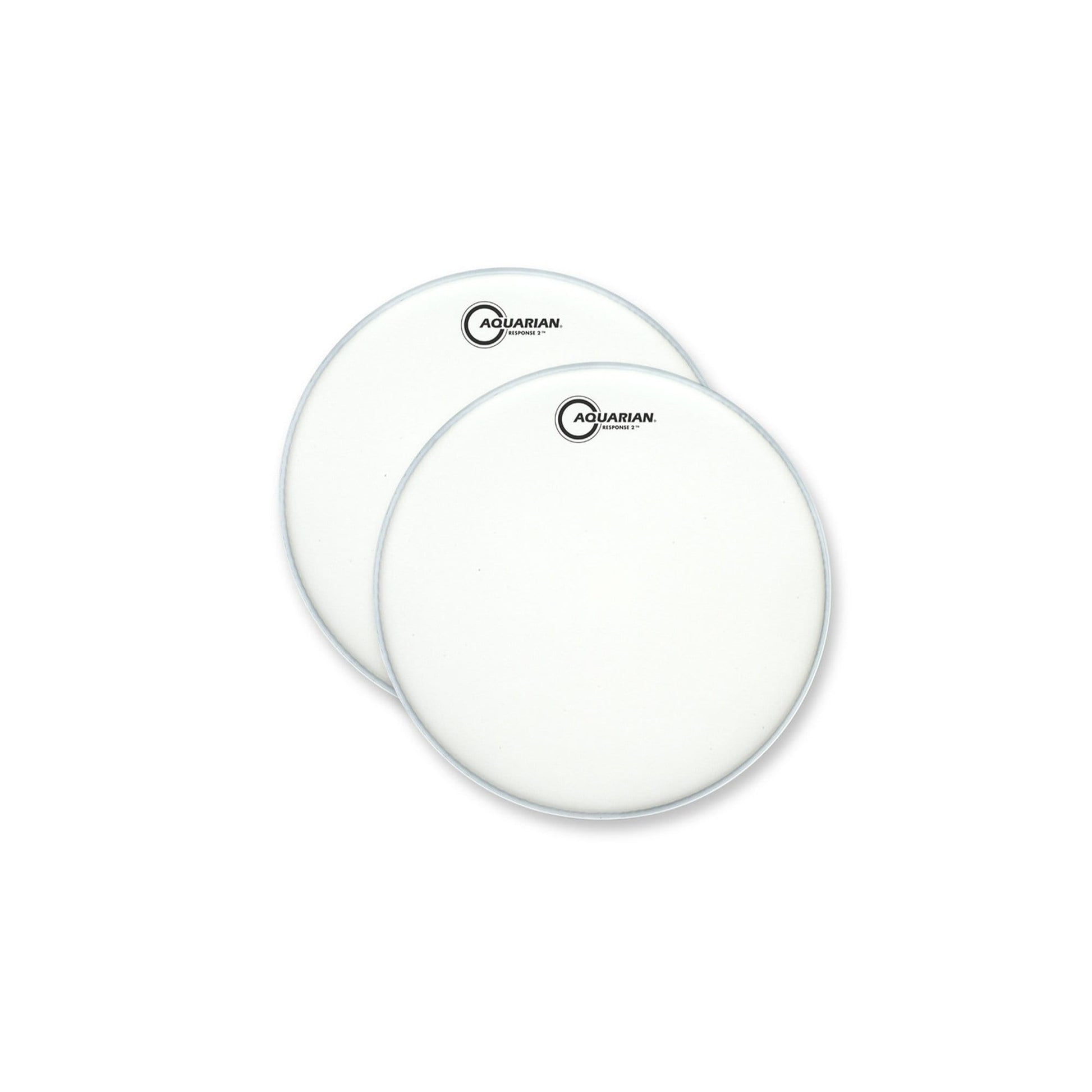 Aquarian 10" Response 2 Coated (2 Pack Bundle) Drums and Percussion / Parts and Accessories / Heads