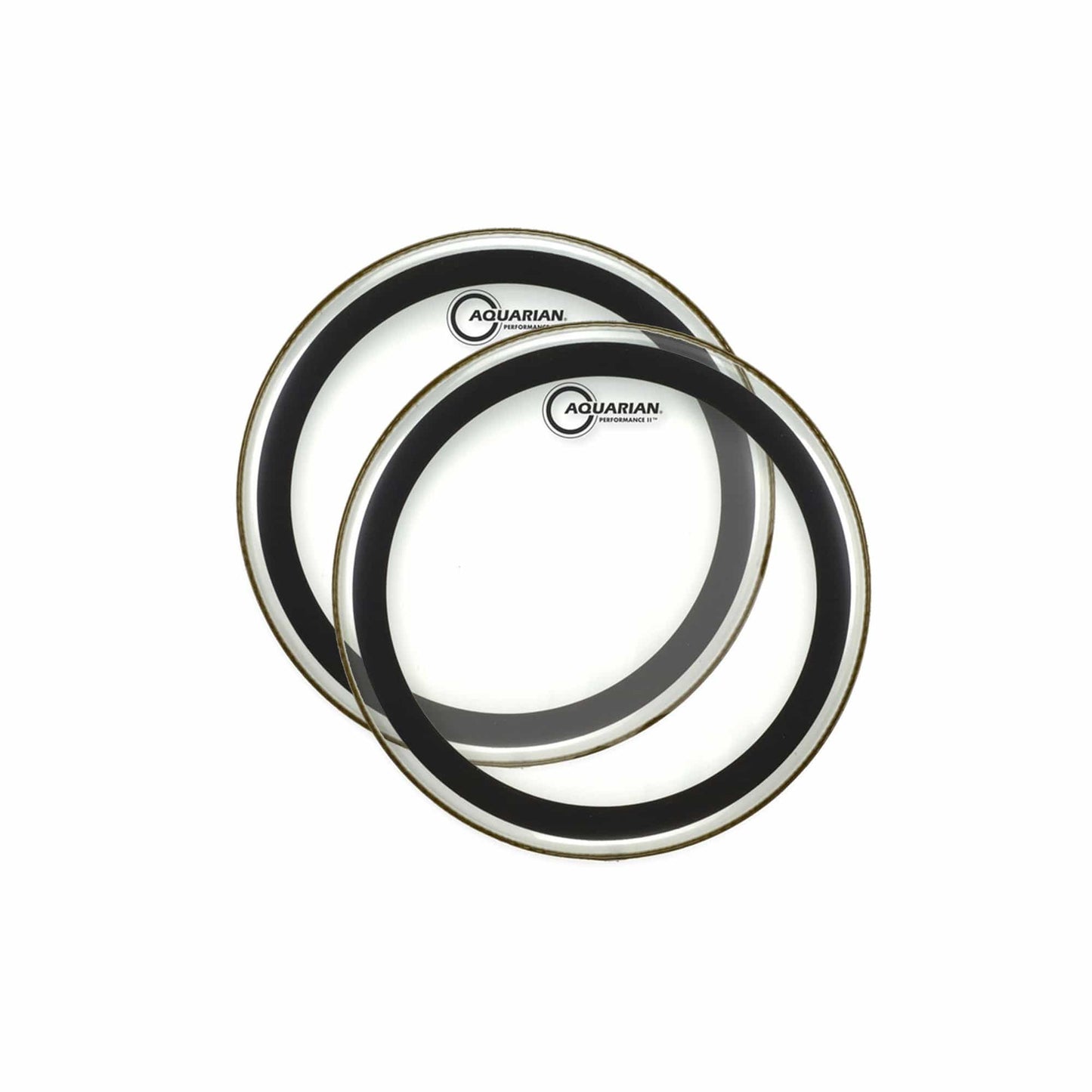 Aquarian 12" Performance II Clear Drumhead (2 Pack Bundle) Drums and Percussion / Parts and Accessories / Heads