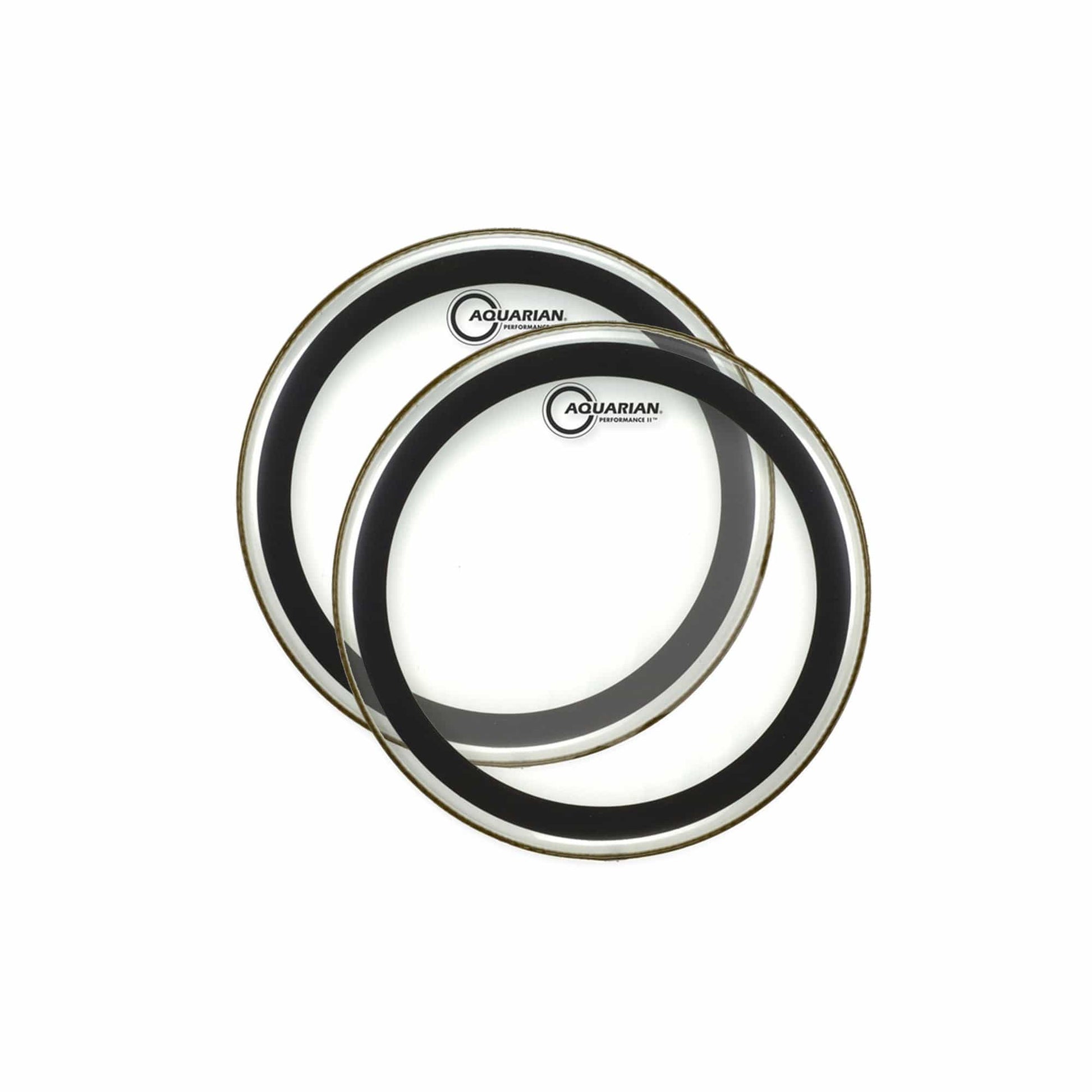 Aquarian 12" Performance II Clear Drumhead (2 Pack Bundle) Drums and Percussion / Parts and Accessories / Heads