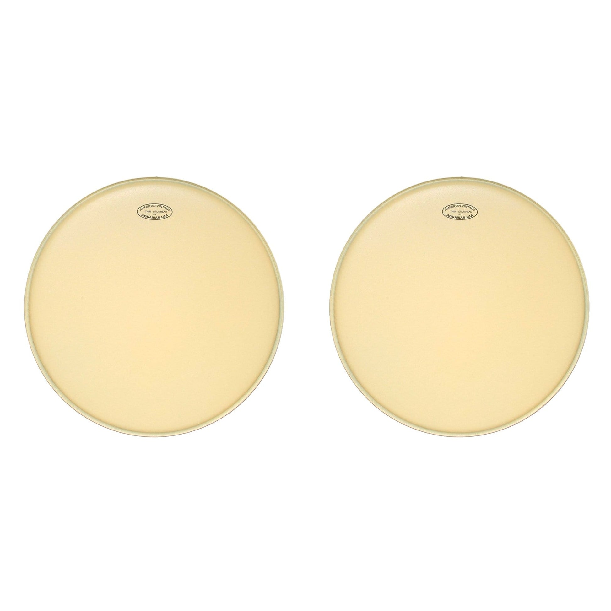 Aquarian 13" American Vintage Medium (2 Pack Bundle) Drums and Percussion / Parts and Accessories / Heads