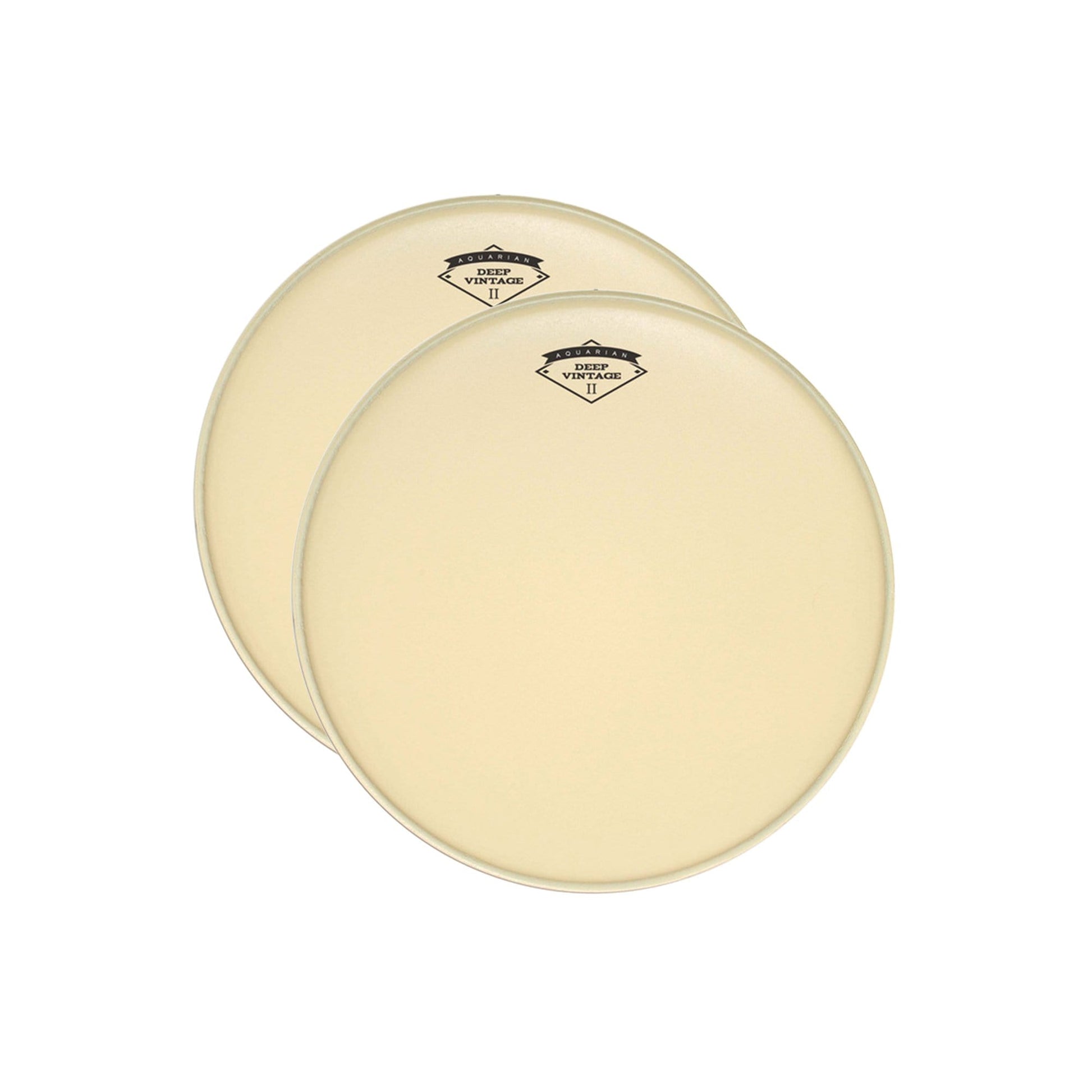 Aquarian 13" Deep Vintage II Batter Head (2 Pack Bundle) Drums and Percussion / Parts and Accessories / Heads