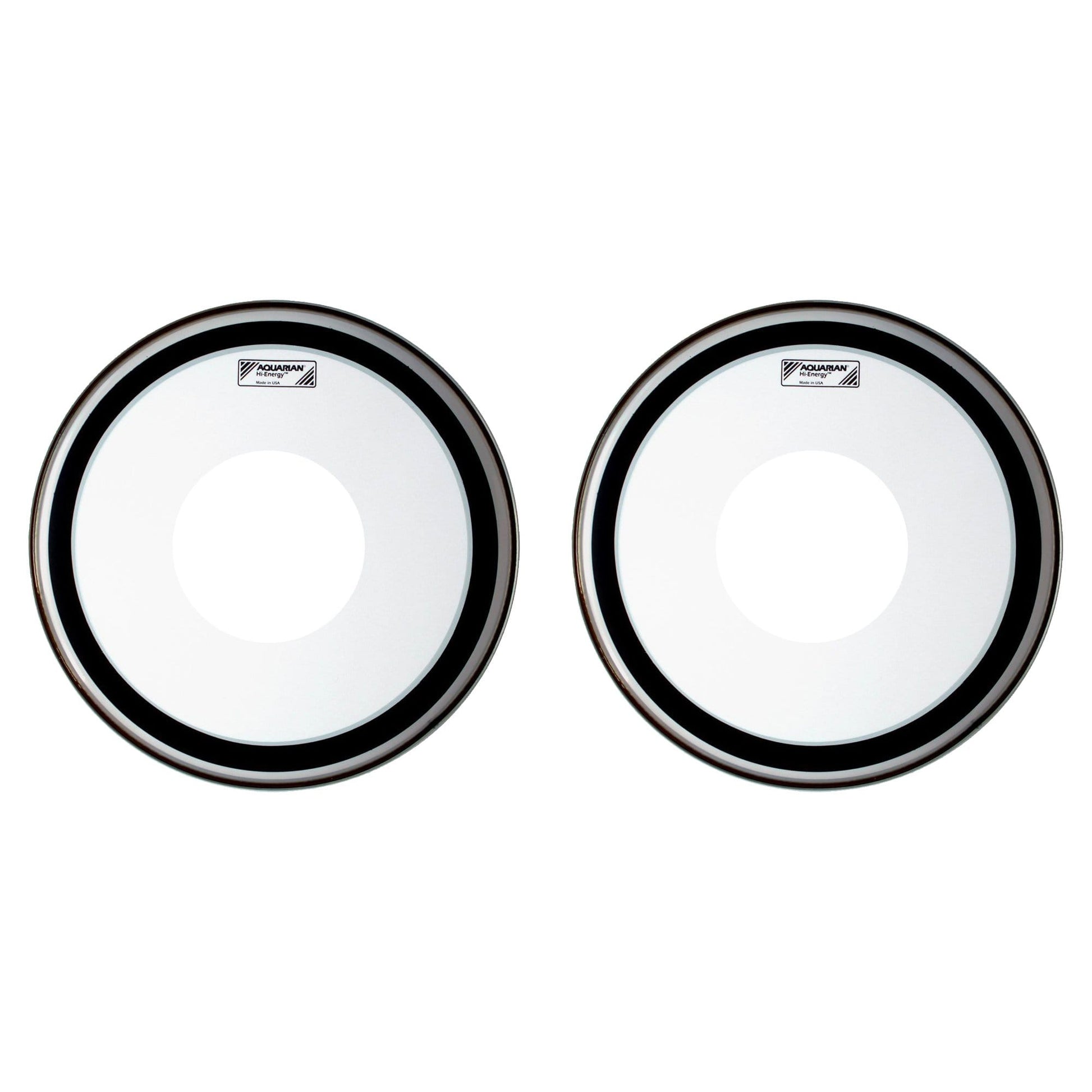 Aquarian 13" Hi-Energy Specialty Snare Drum Head (2 Pack Bundle) Drums and Percussion / Parts and Accessories / Heads