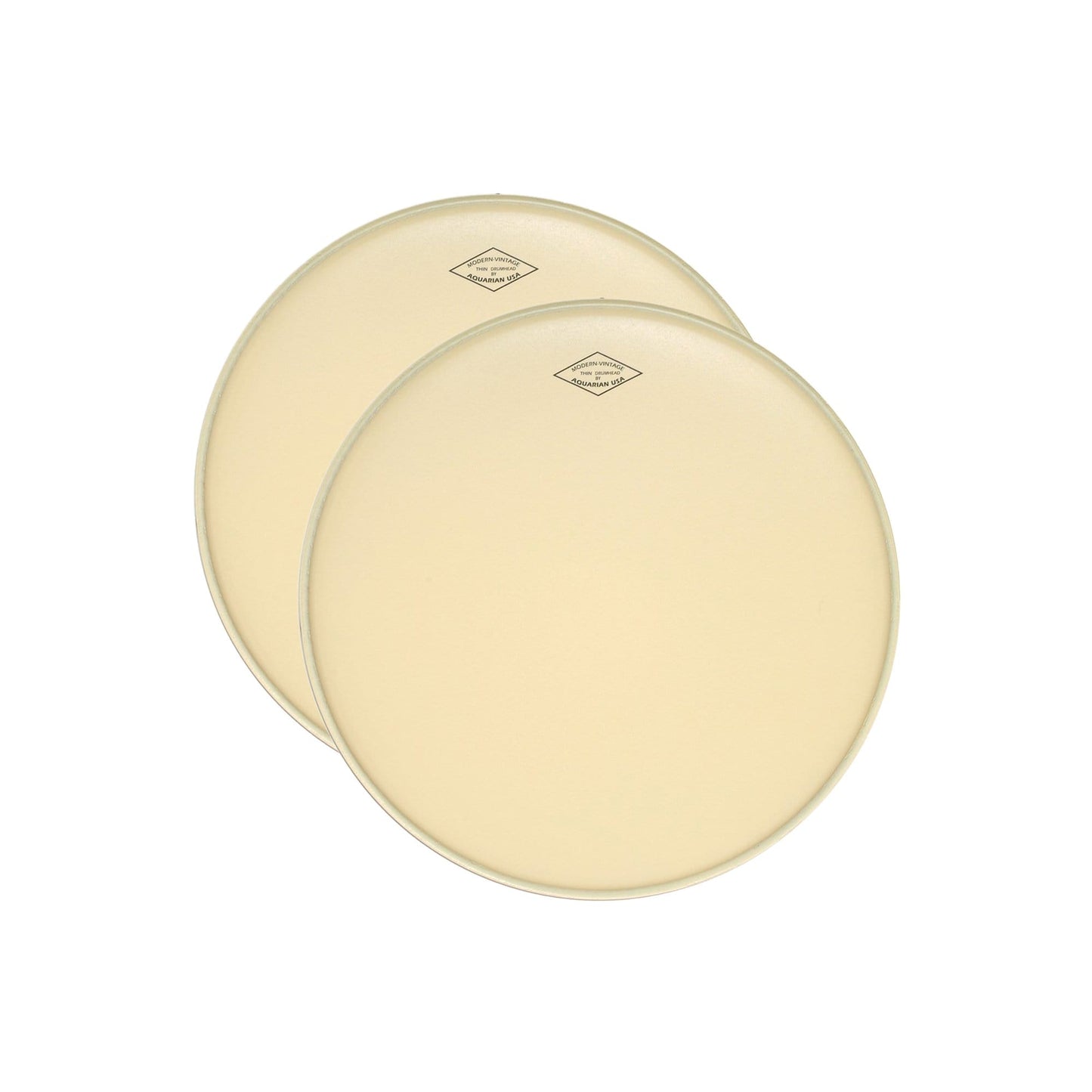 Aquarian 13" Modern Vintage Thin Drumhead (2 Pack Bundle) Drums and Percussion / Parts and Accessories / Heads