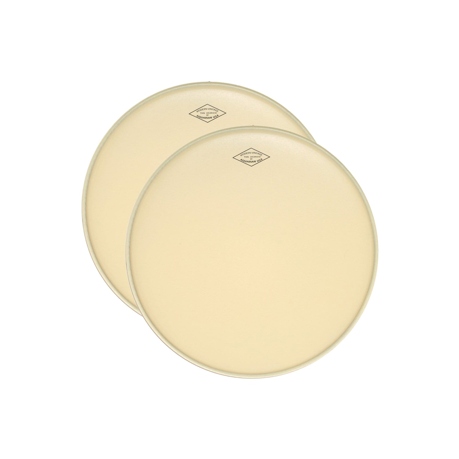 Aquarian 13" Modern Vintage Thin Drumhead (2 Pack Bundle) Drums and Percussion / Parts and Accessories / Heads