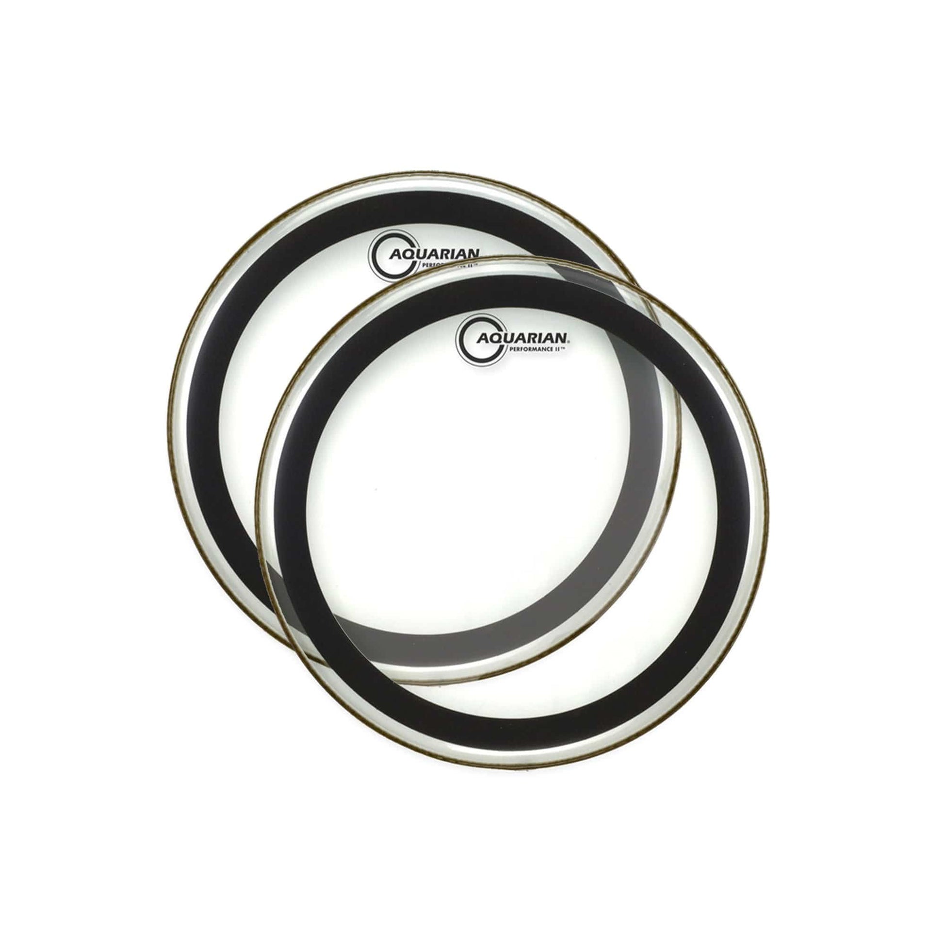 Aquarian 13" Performance II Clear Drumhead (2 Pack Bundle) Drums and Percussion / Parts and Accessories / Heads