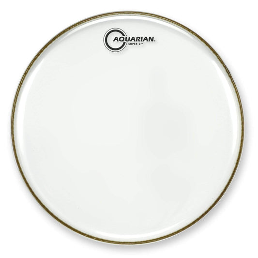 Aquarian 13" Super 2 Clear Drumhead Drums and Percussion / Parts and Accessories / Heads