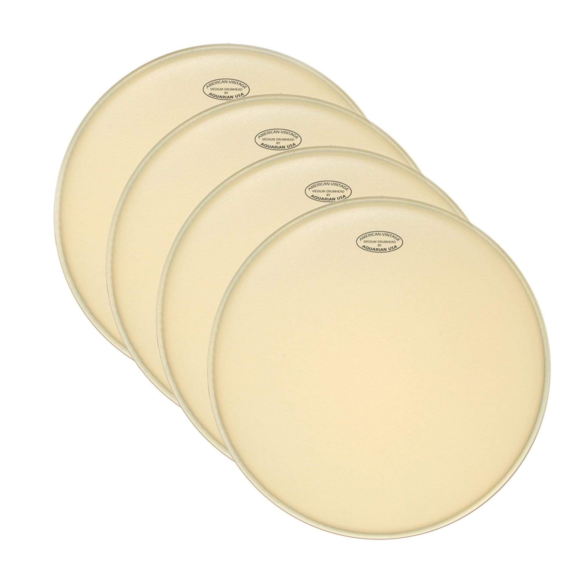 Aquarian 14" American Vintage Medium (4 Pack Bundle) Drums and Percussion / Parts and Accessories / Heads
