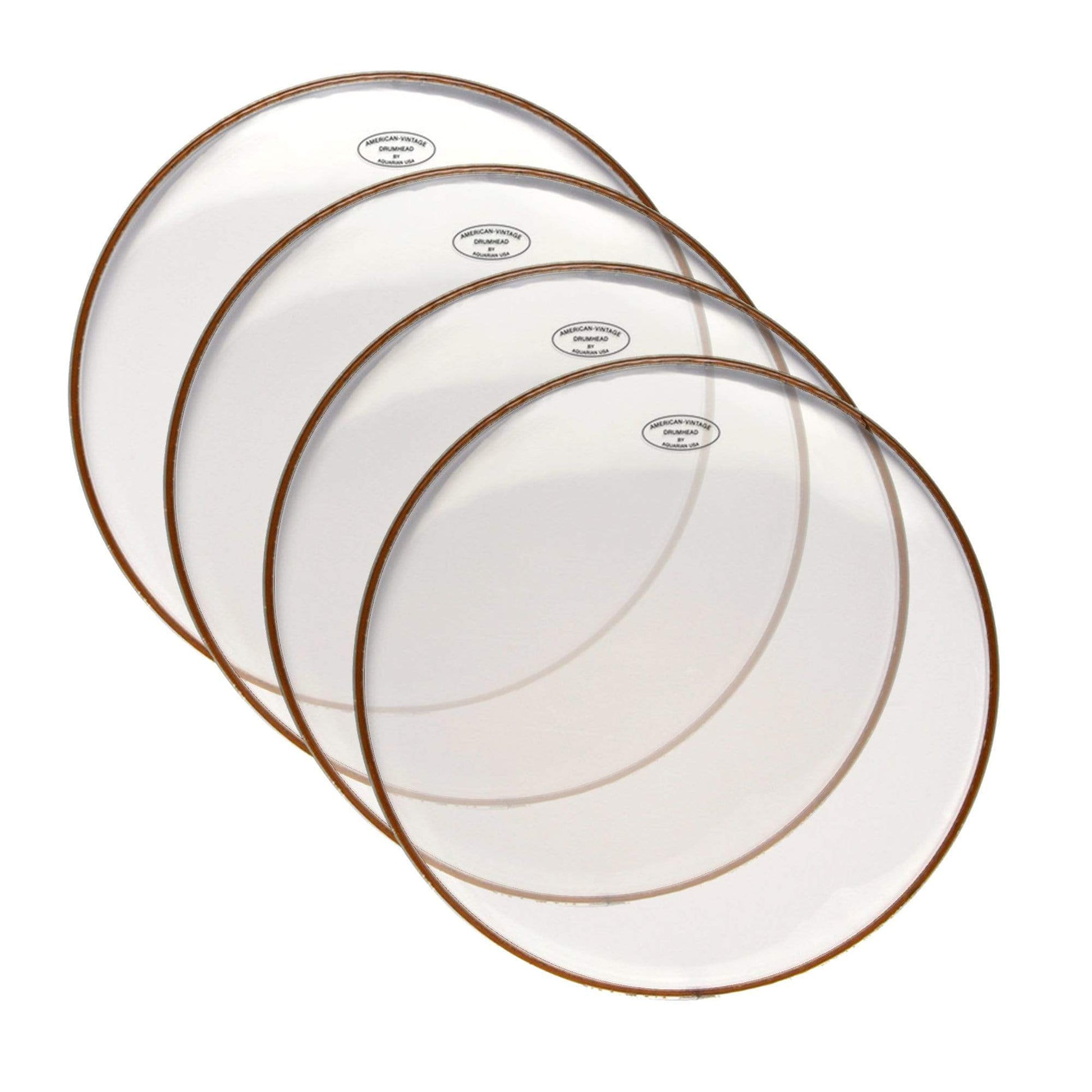 Aquarian 14" American Vintage Snare Side Head (4 Pack Bundle) Drums and Percussion / Parts and Accessories / Heads