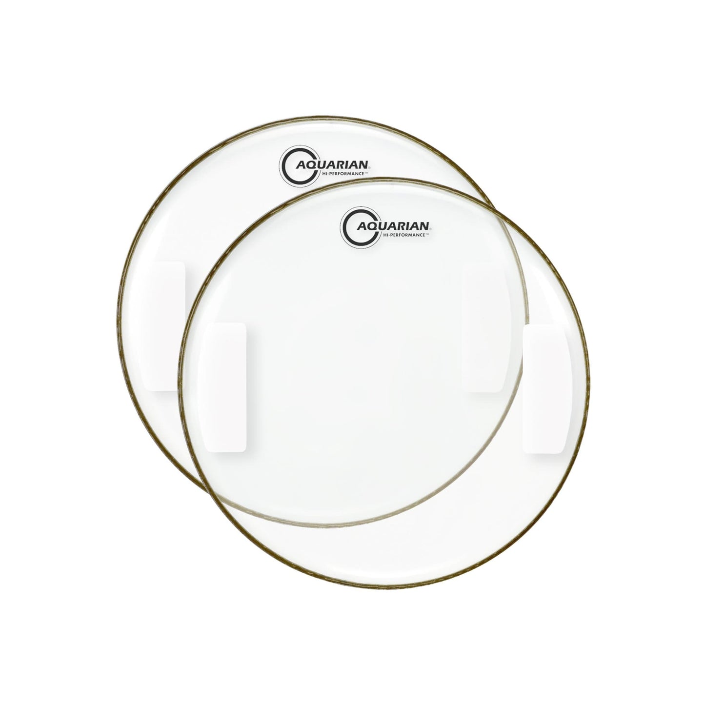 Aquarian 14" Classic Clear Hi-Performance Snare Side (2 Pack Bundle) Drums and Percussion / Parts and Accessories / Heads