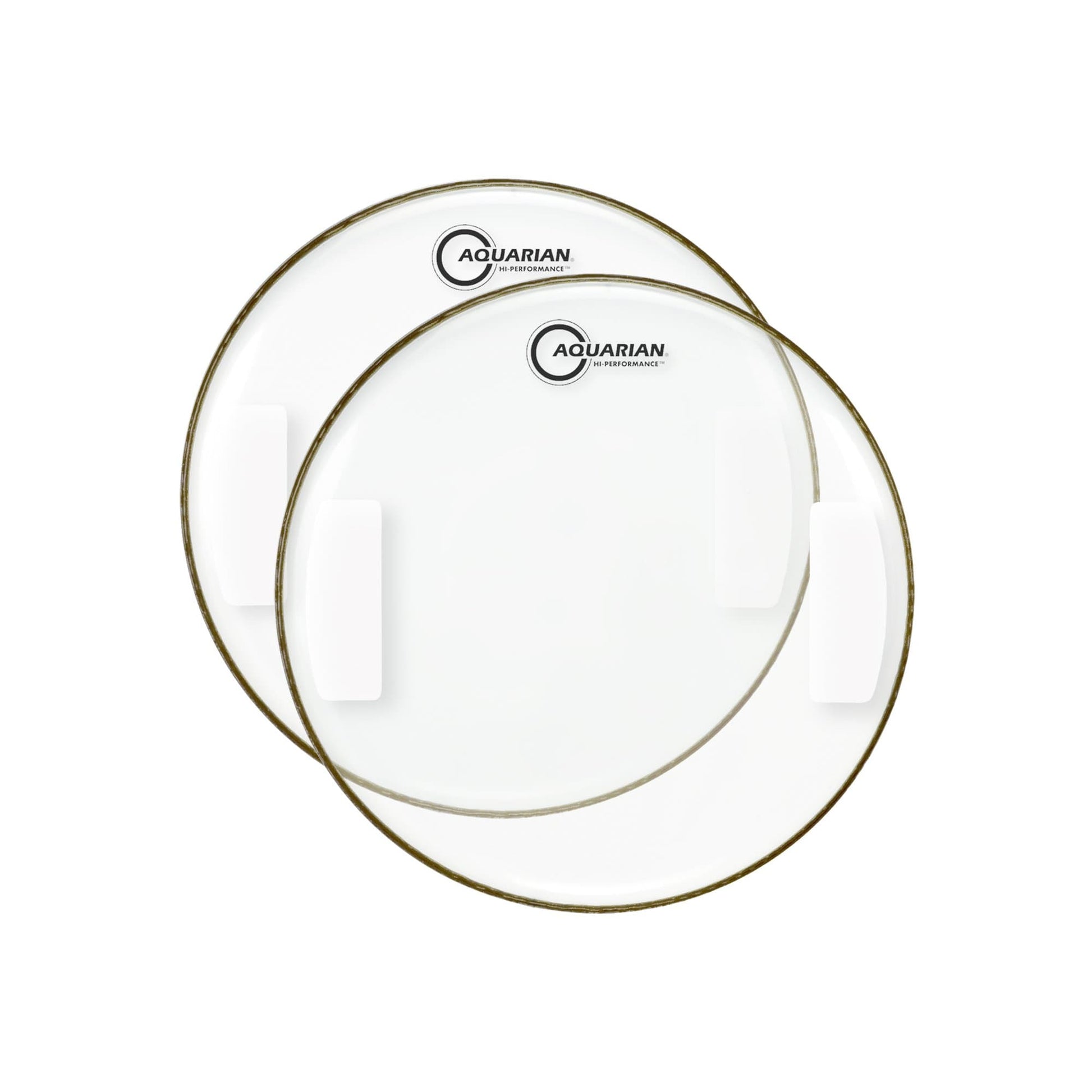 Aquarian 14" Classic Clear Hi-Performance Snare Side (2 Pack Bundle) Drums and Percussion / Parts and Accessories / Heads