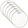 Aquarian 14" Classic Clear Snare Side Drumhead (6 Pack Bundle) Drums and Percussion / Parts and Accessories / Heads