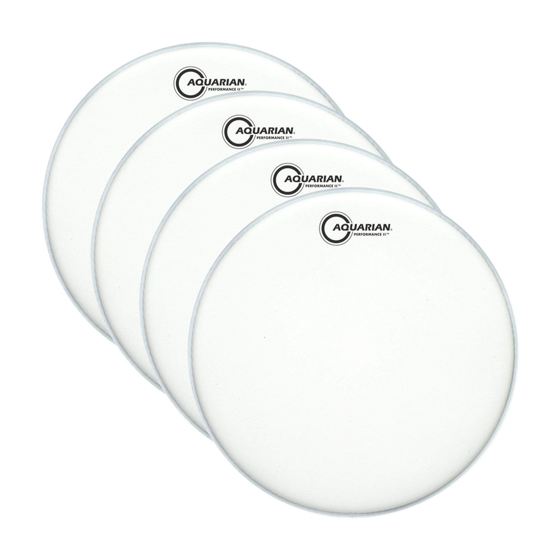 Aquarian 14" Performance II Coated Drumhead (4 Pack Bundle) Drums and Percussion / Parts and Accessories / Heads