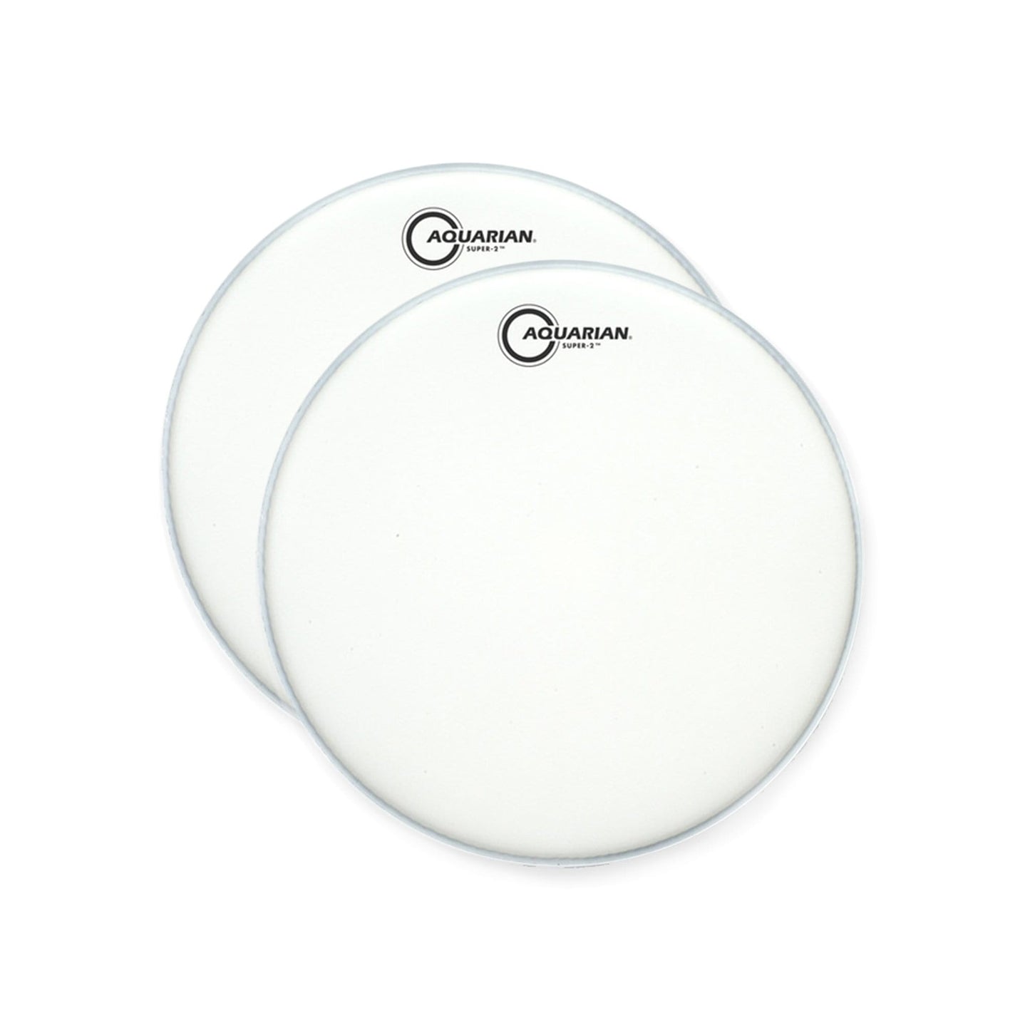 Aquarian 14" Super 2 Coated (2 Pack Bundle) Drums and Percussion / Parts and Accessories / Heads