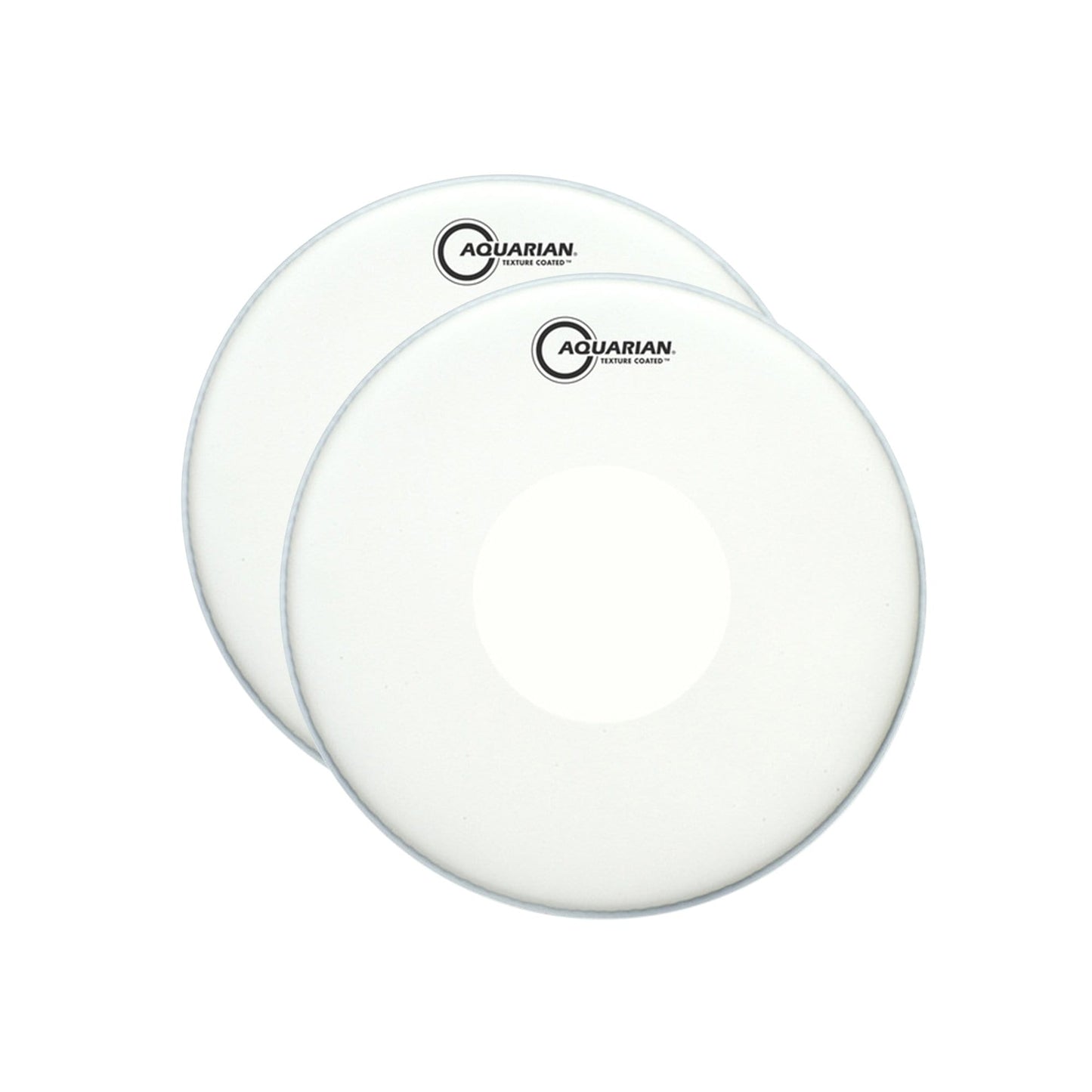 Aquarian 14" Texture Coated w/Power Dot Underneath Snare Drum Head (2 Pack Bundle) Drums and Percussion / Parts and Accessories / Heads
